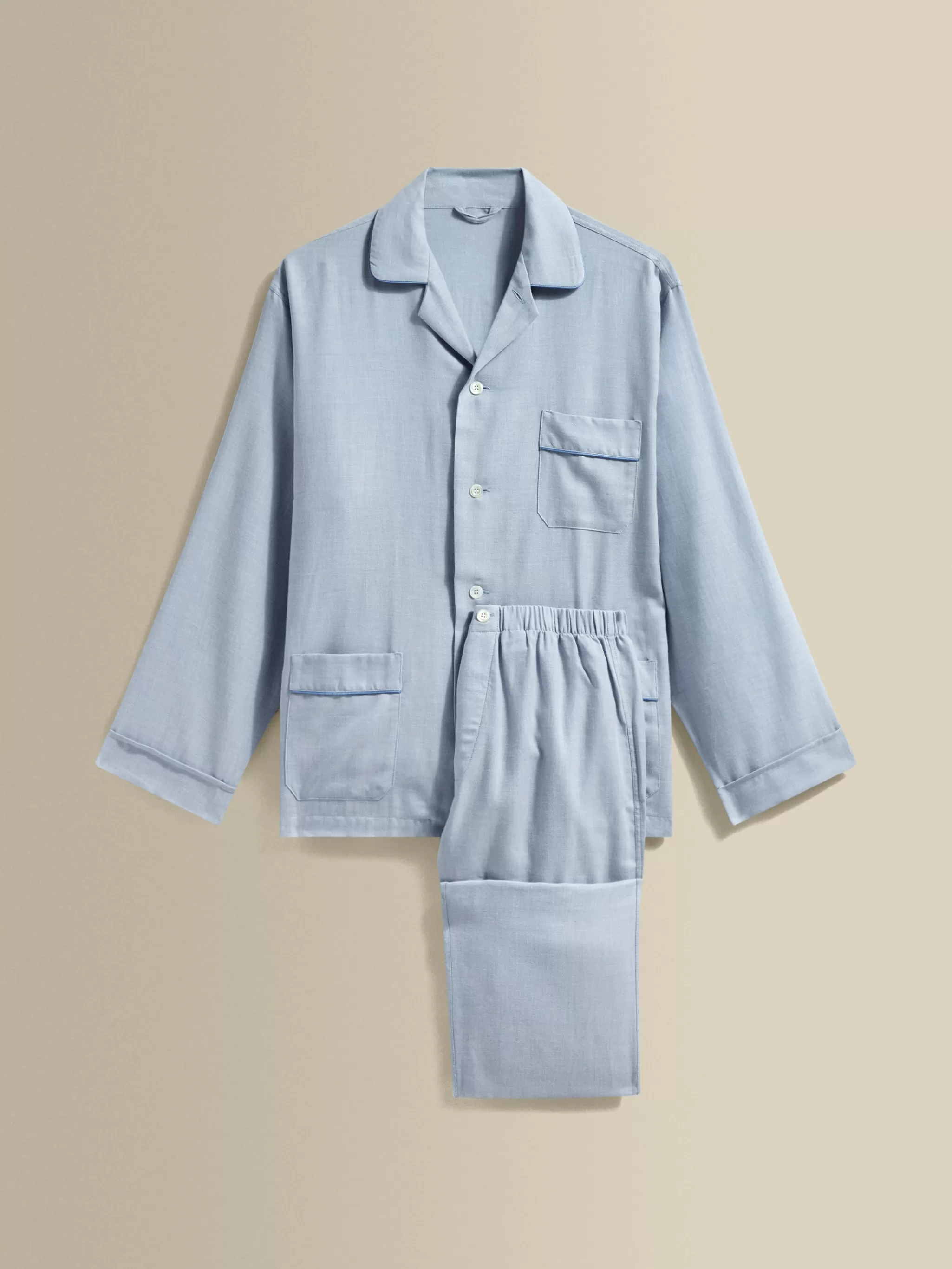 Thom Sweeney Loungewear*Brushed Cotton Pyjamas