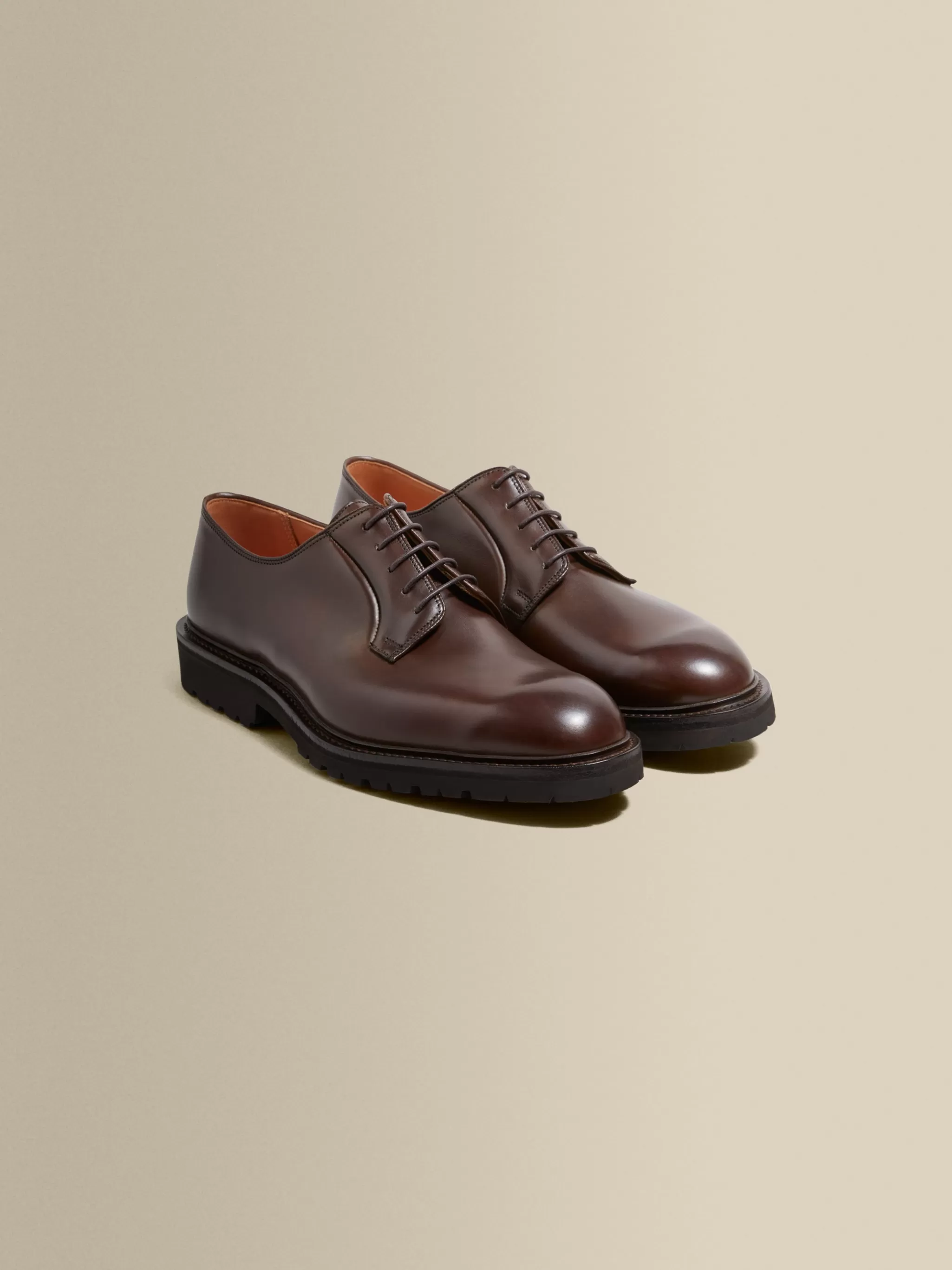 Thom Sweeney Shoes*Calf Leather Derby Shoes
