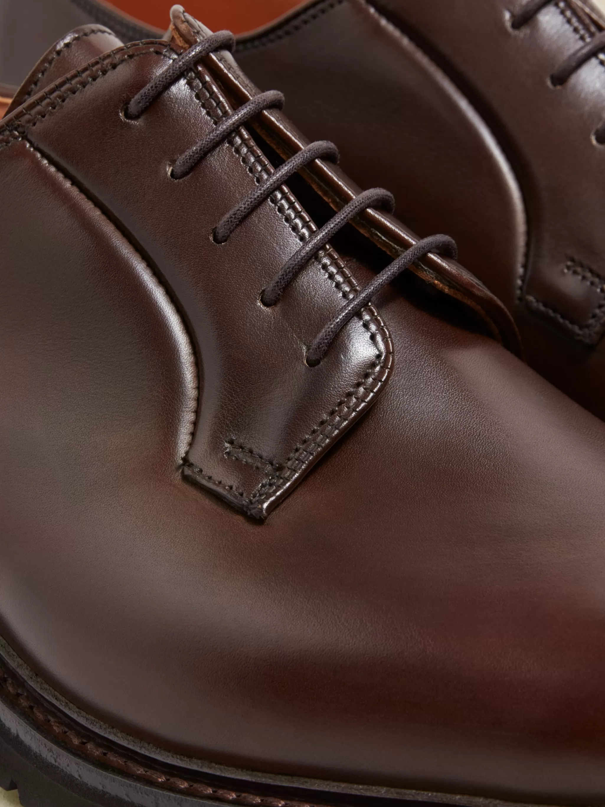 Thom Sweeney Shoes*Calf Leather Derby Shoes