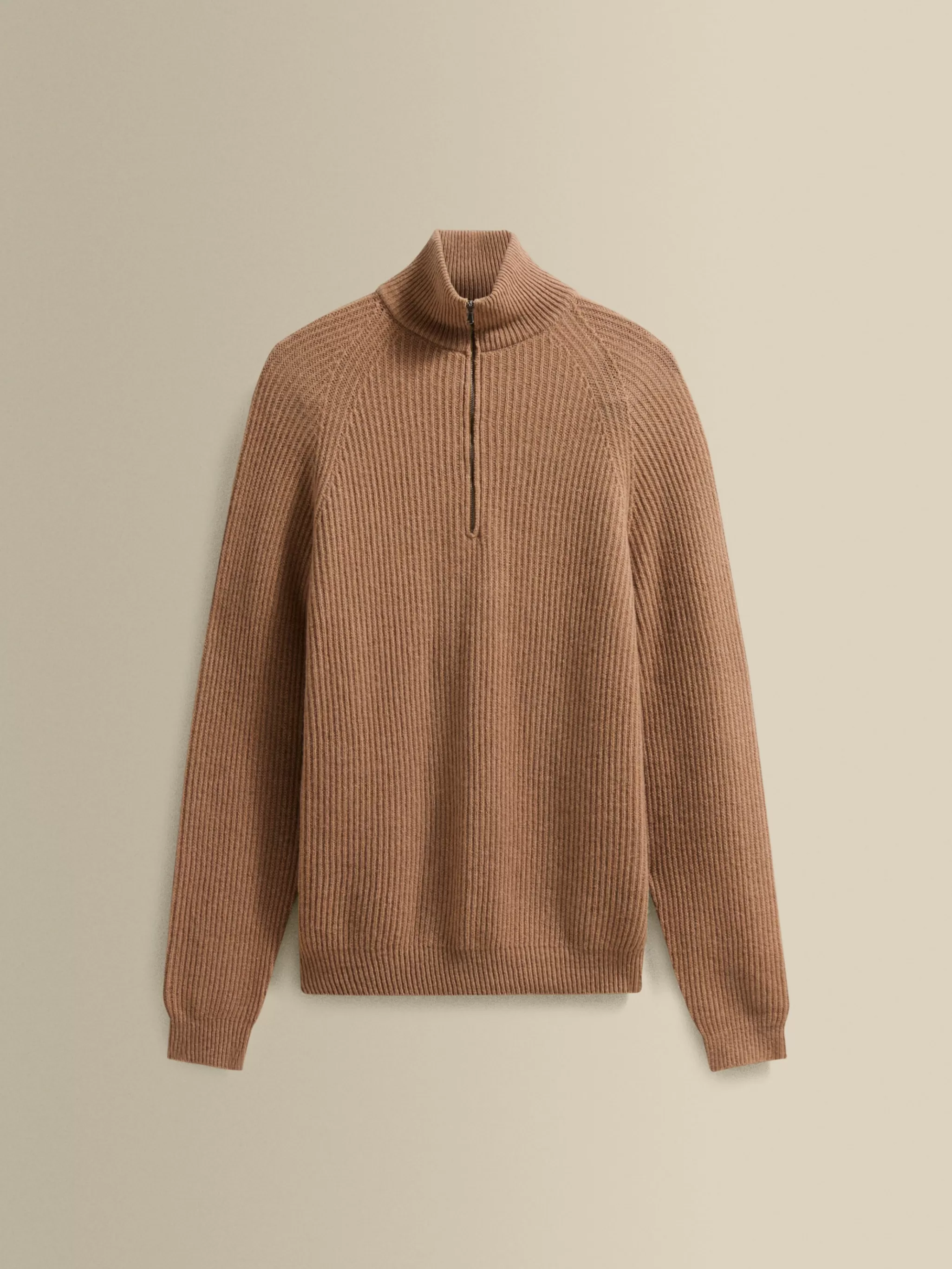 Thom Sweeney Knitwear*Cashmere Half-Zip Sweater