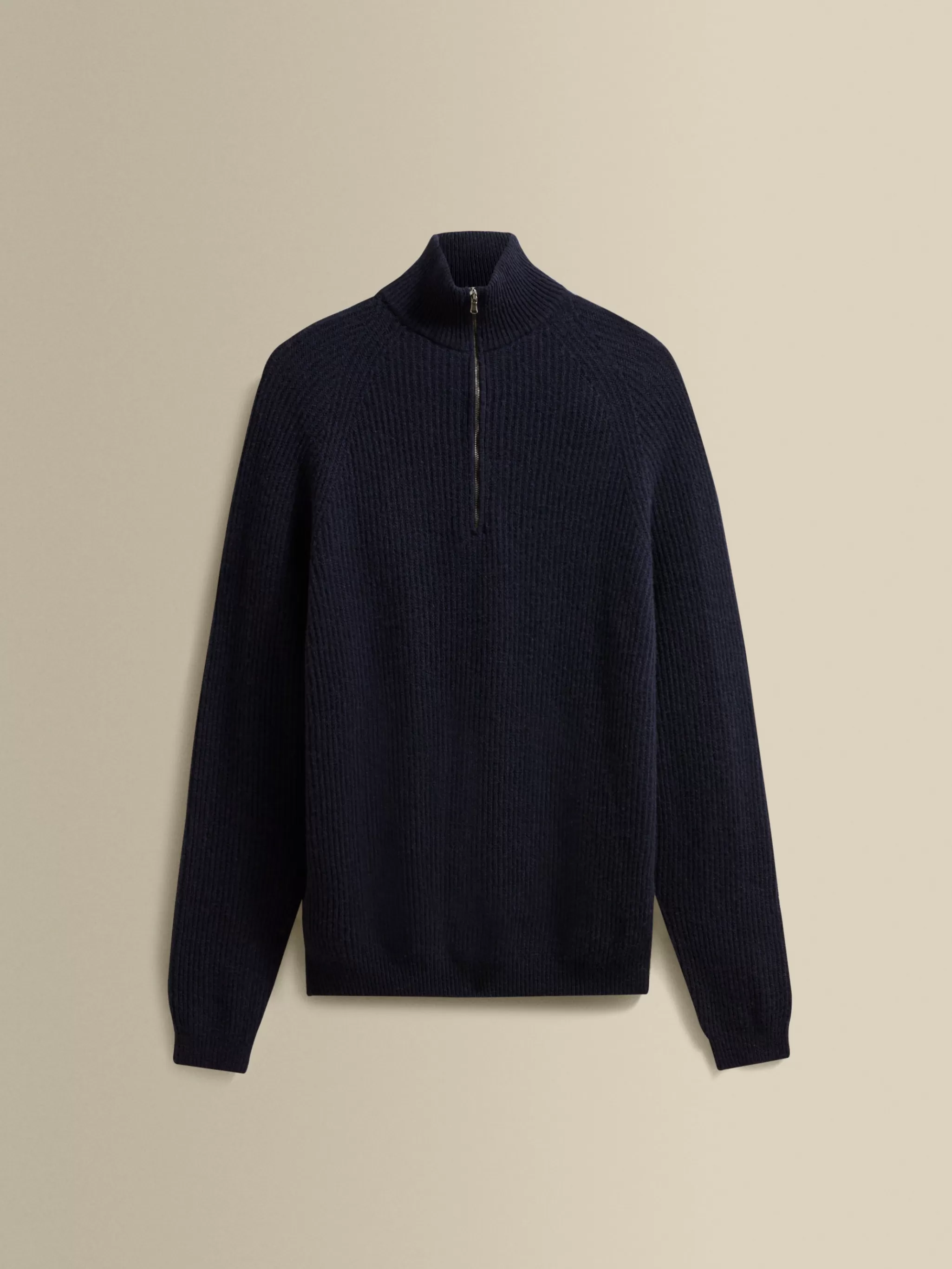 Thom Sweeney Knitwear*Cashmere Half-Zip Sweater