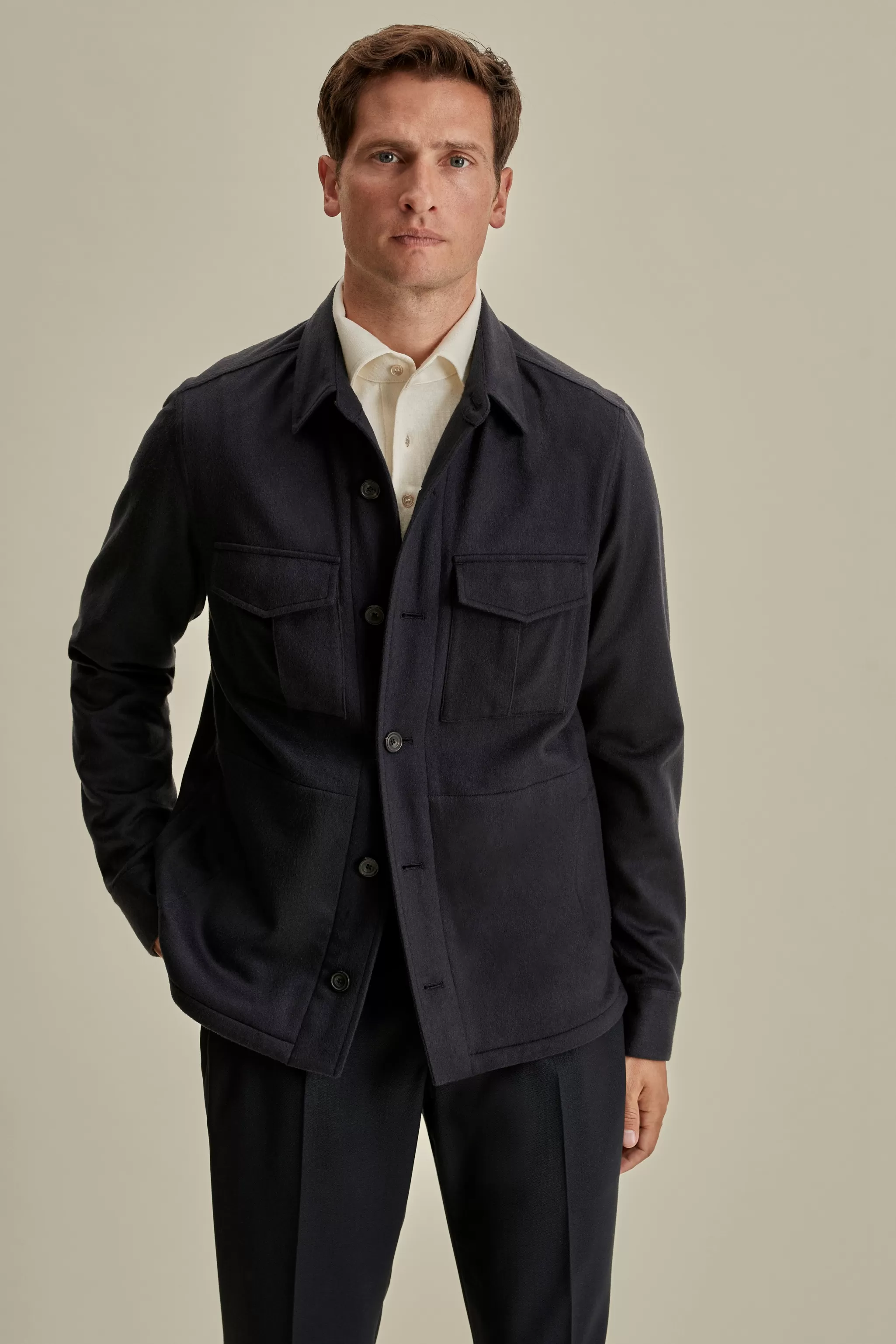 Thom Sweeney Outerwear*Cashmere Overshirt