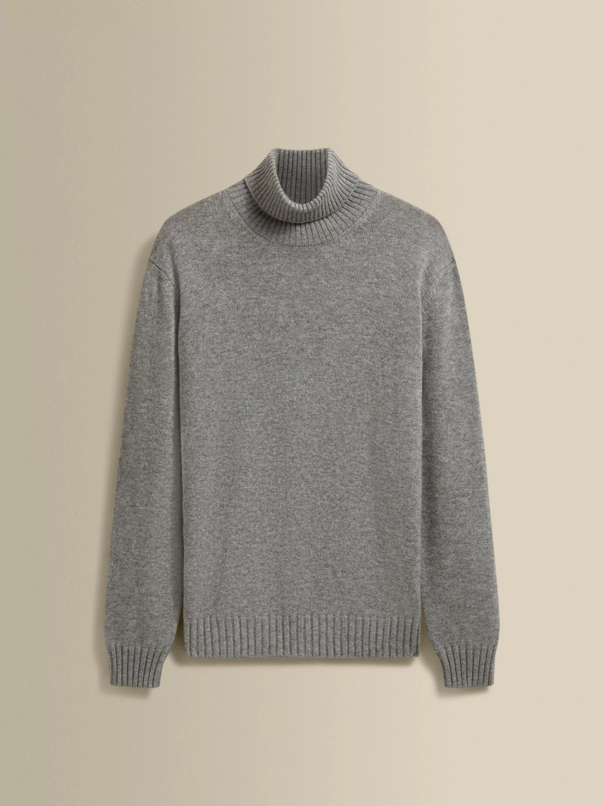 Thom Sweeney Knitwear*Cashmere Roll Neck Sweater