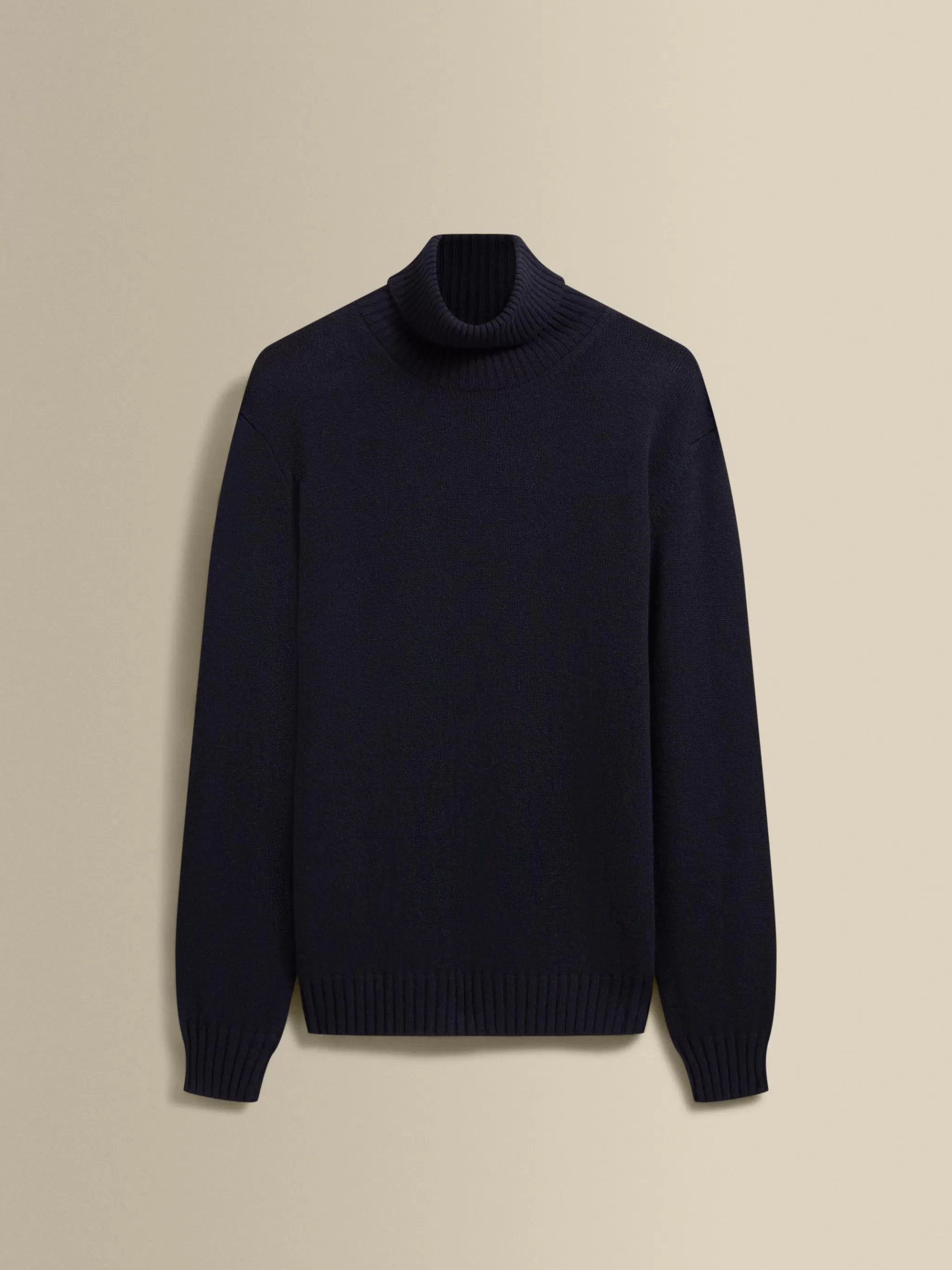 Thom Sweeney Knitwear*Cashmere Roll Neck Sweater