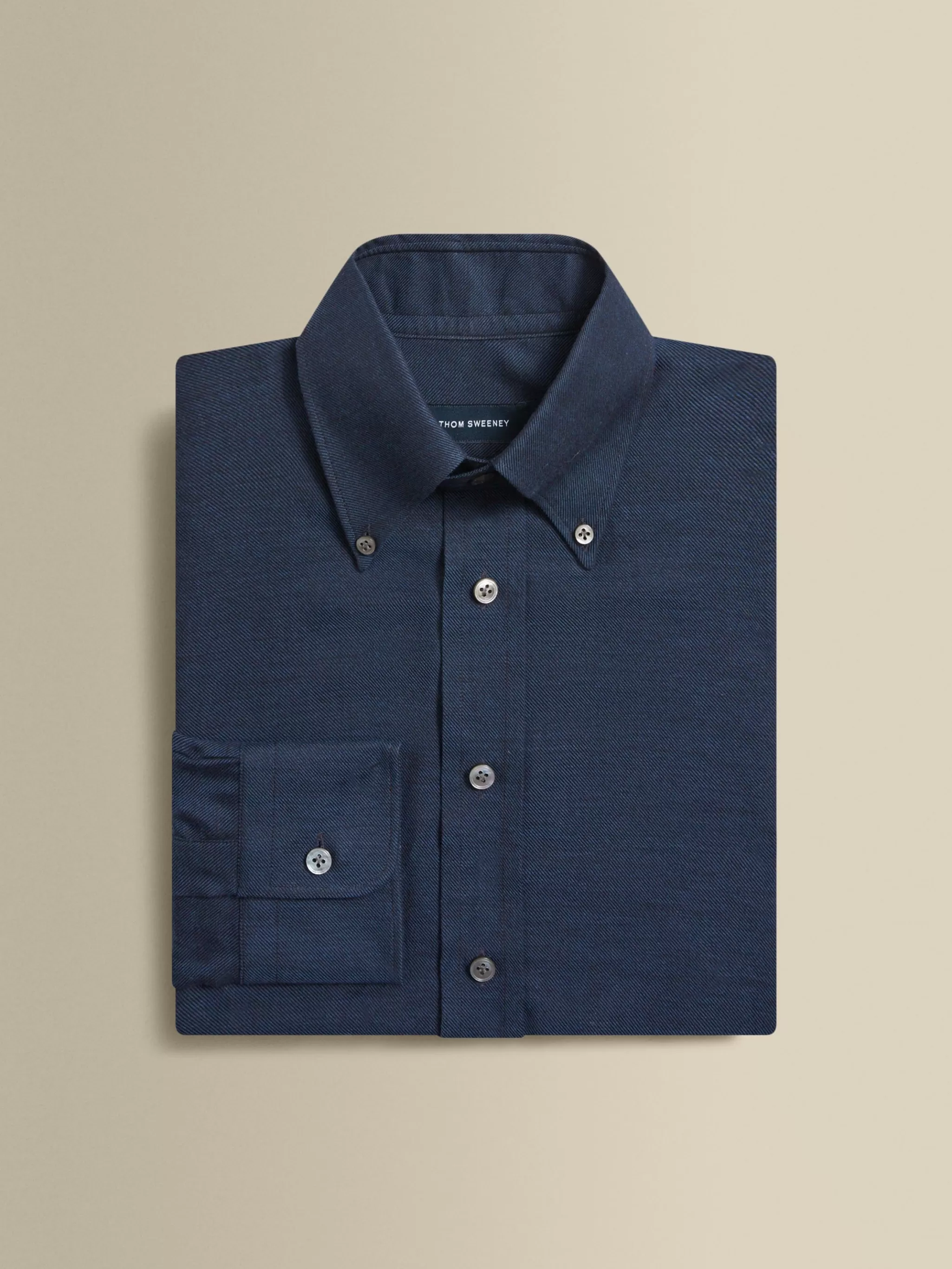 Thom Sweeney Shirts*Cotton Cashmere Casual Button Down Oxford Shirt