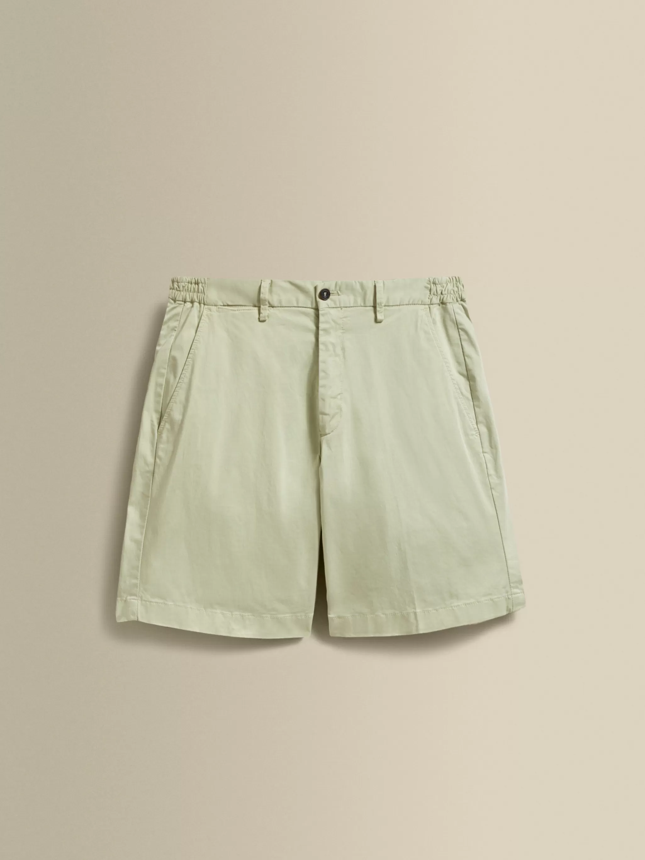 Thom Sweeney Trousers & Shorts*Cotton Flat Front Casual Shorts
