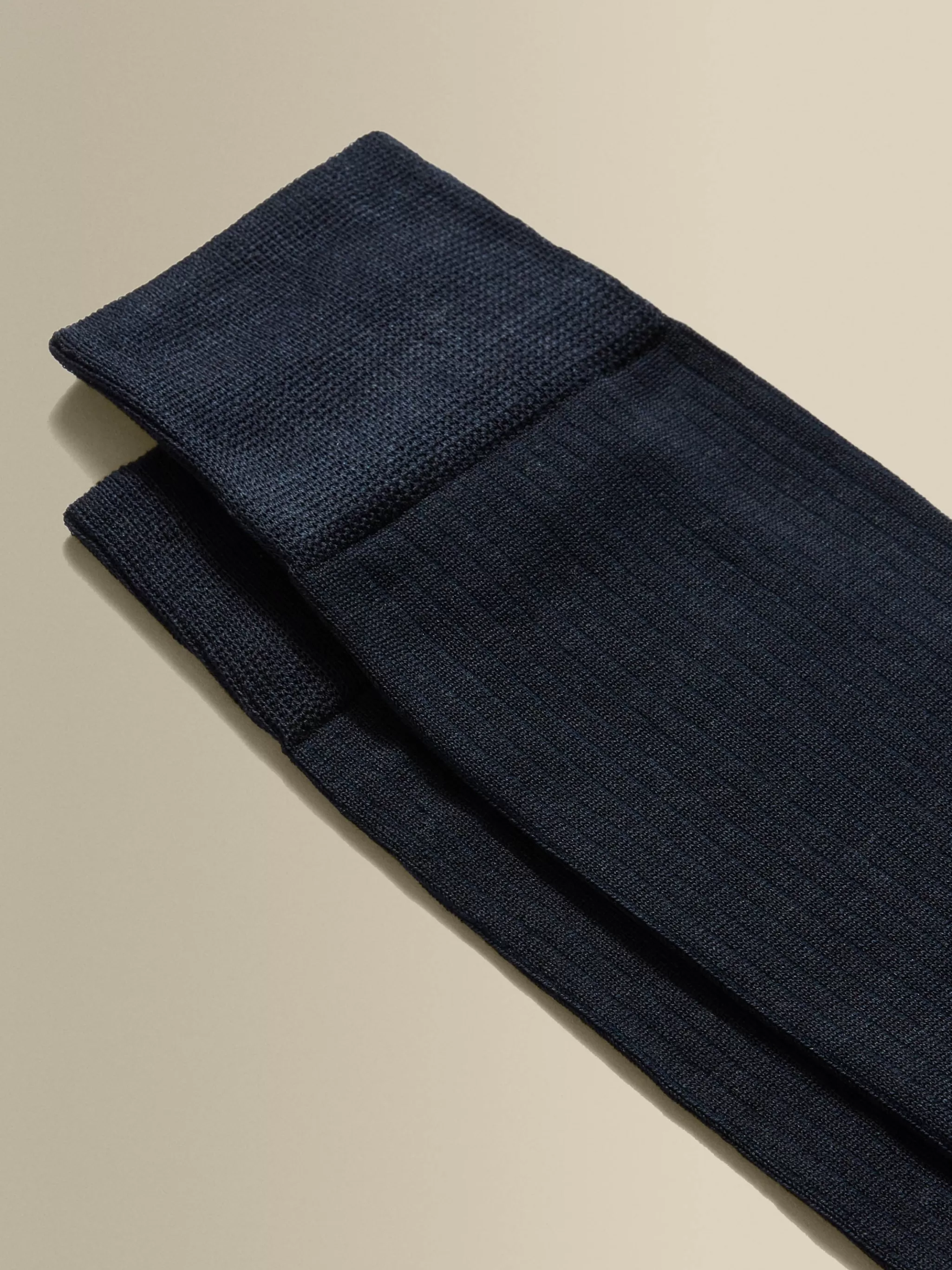 Thom Sweeney Accessories*Cotton Ribbed Dress Sock