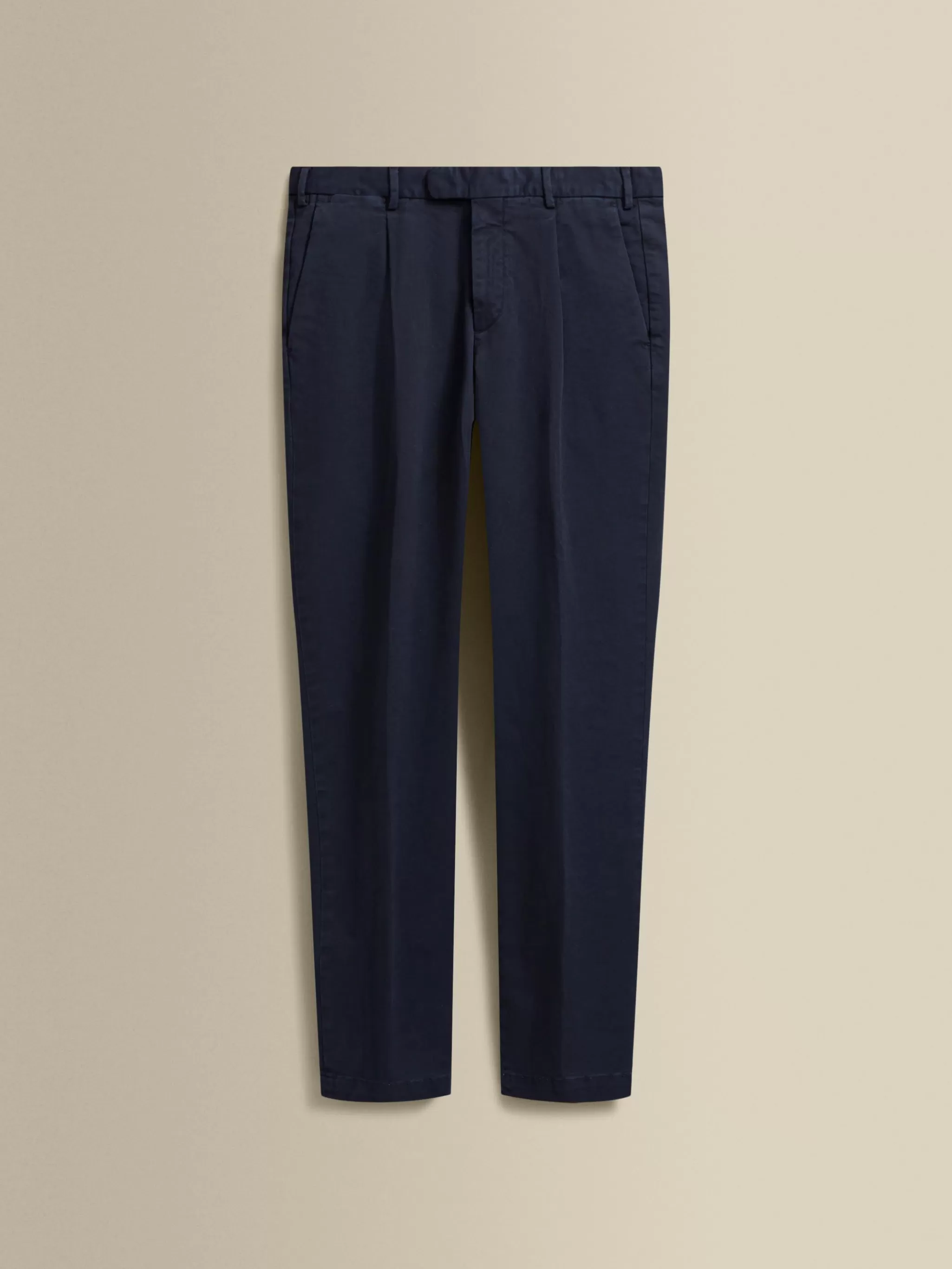 Thom Sweeney Trousers & Shorts*Cotton Single Pleat Chinos