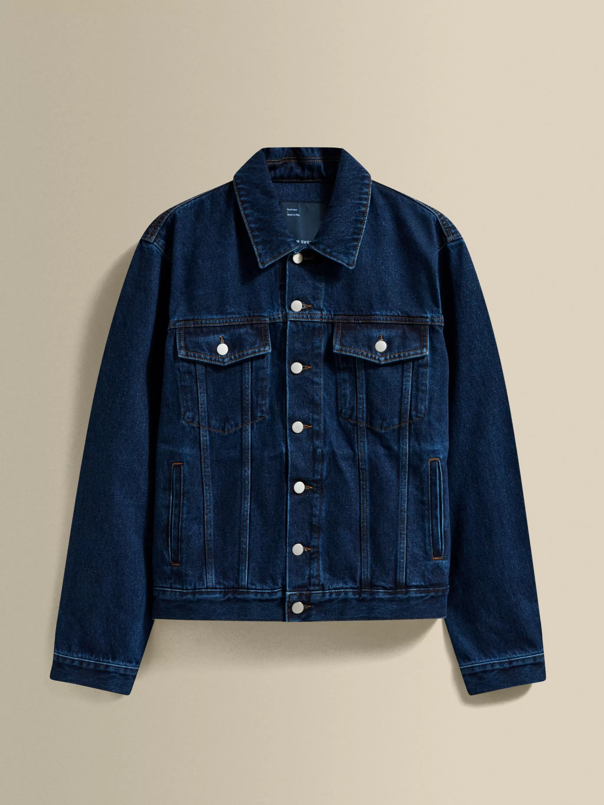 Thom Sweeney Outerwear*Denim Trucker Jacket