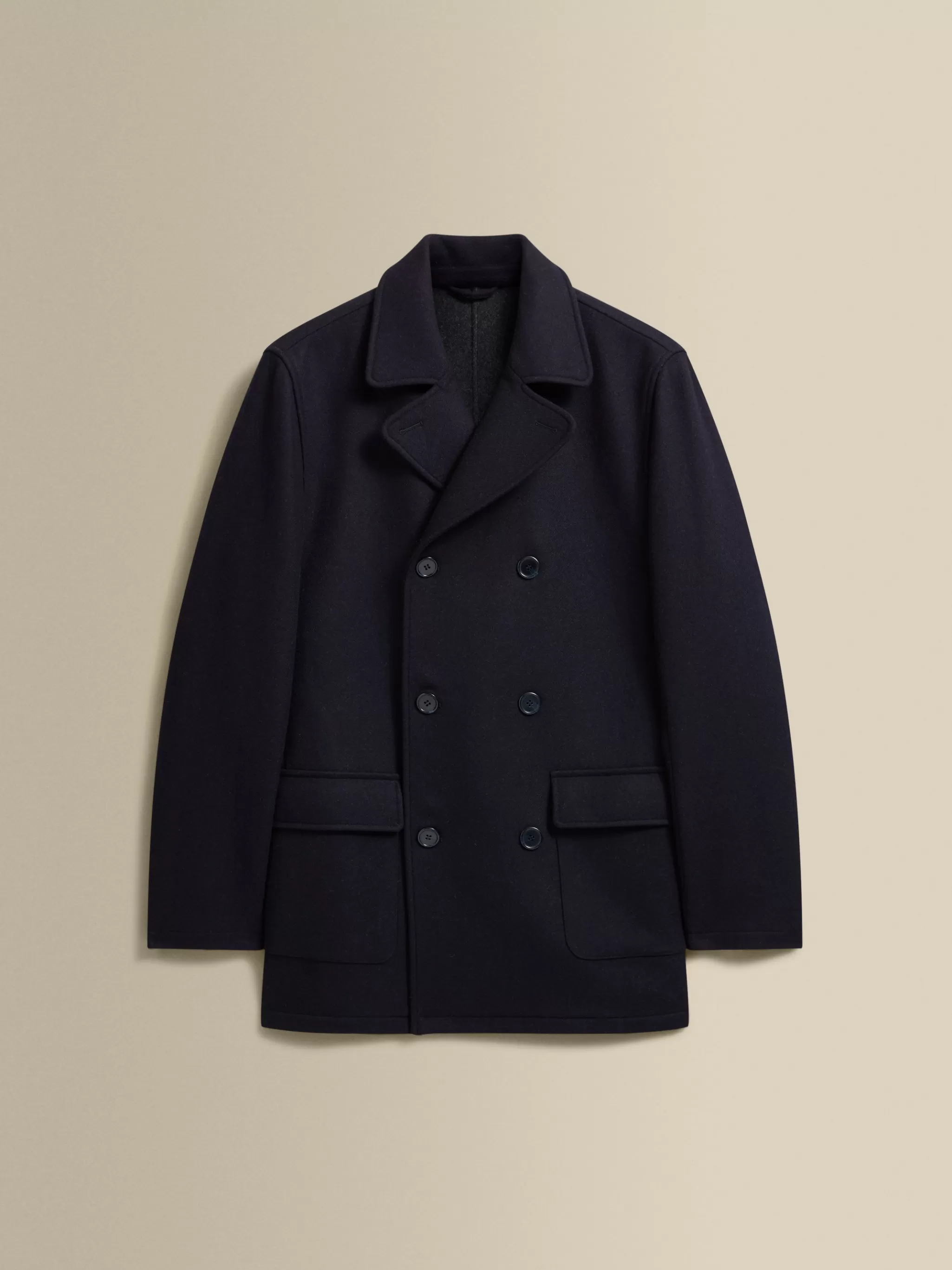 Thom Sweeney Outerwear*Double Wool Pea Coat