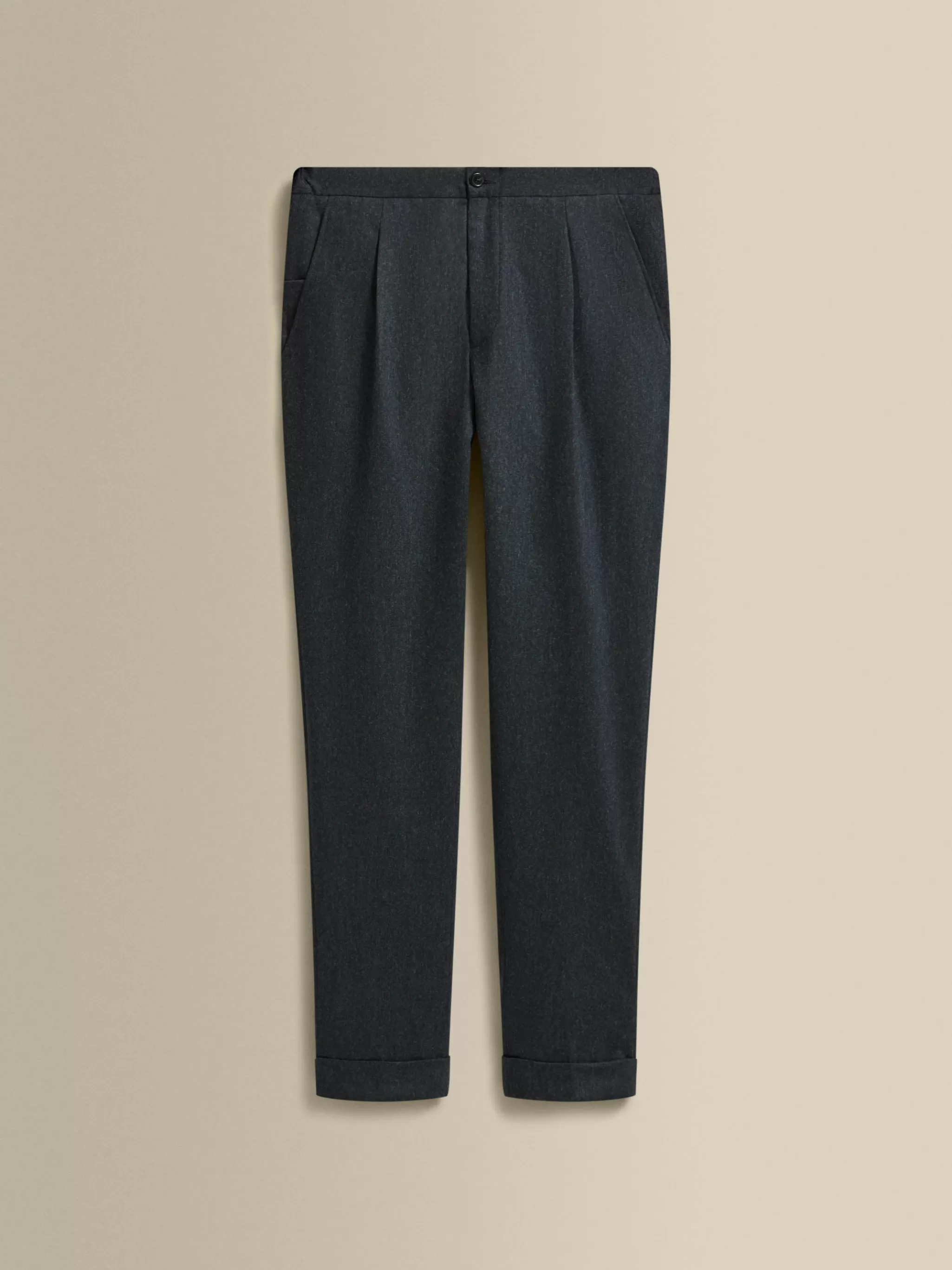 Thom Sweeney Trousers & Shorts | Tailoring*Flannel Relaxed Tailored Trousers