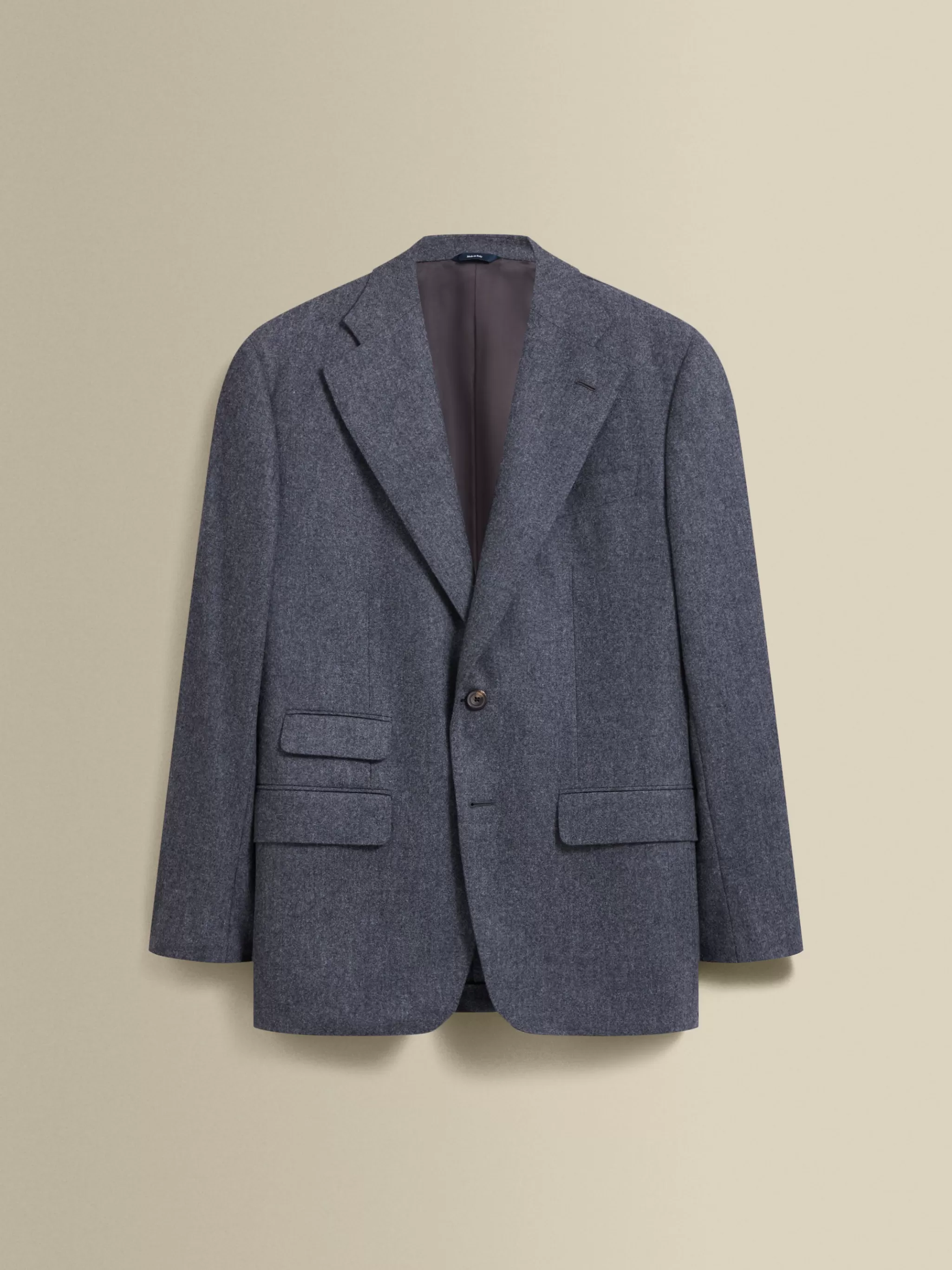 Thom Sweeney Tailoring*Flannel Single Breasted Wool Suit
