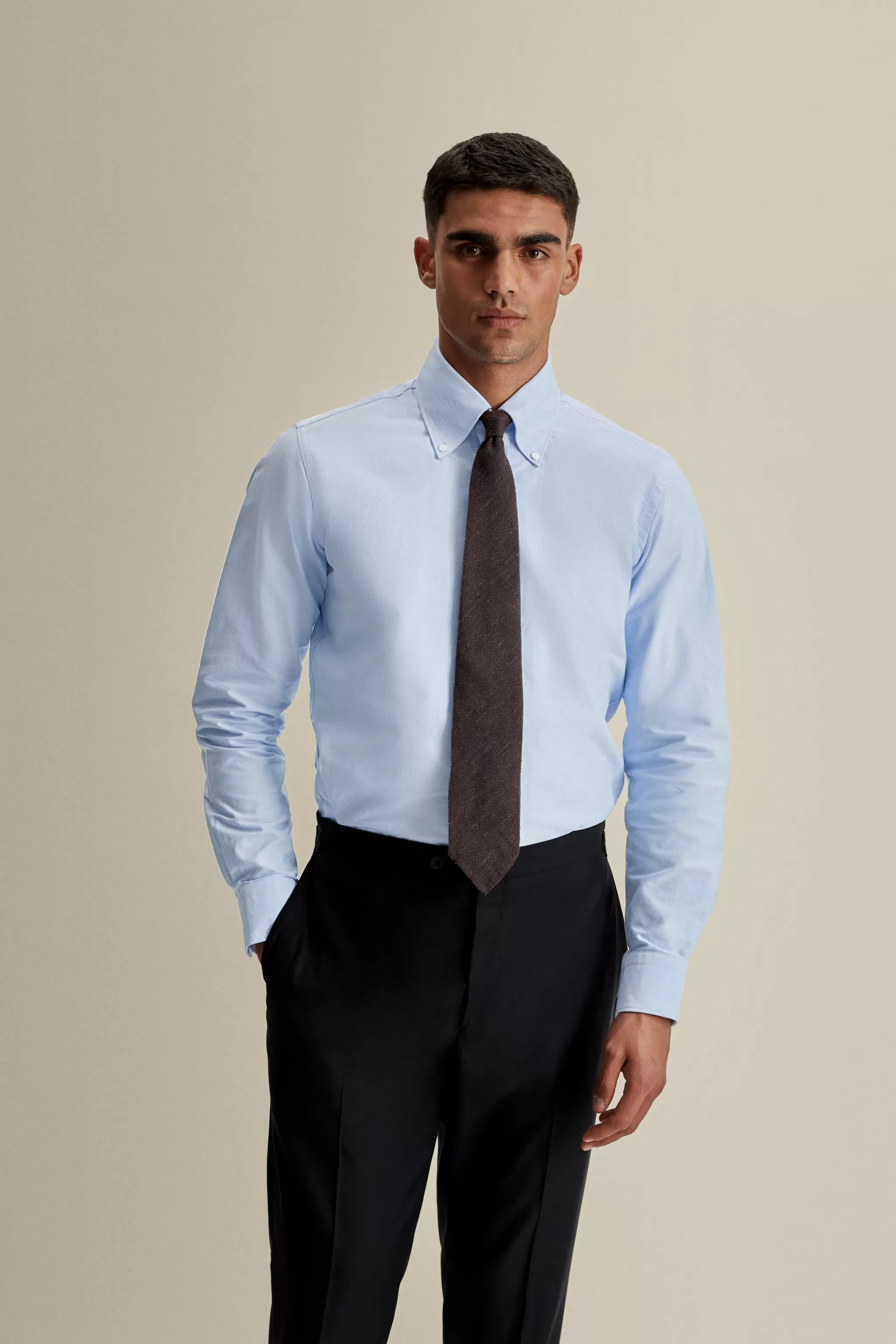 Thom Sweeney Shirts*Heavy Cotton Casual Button Down Oxford Shirt
