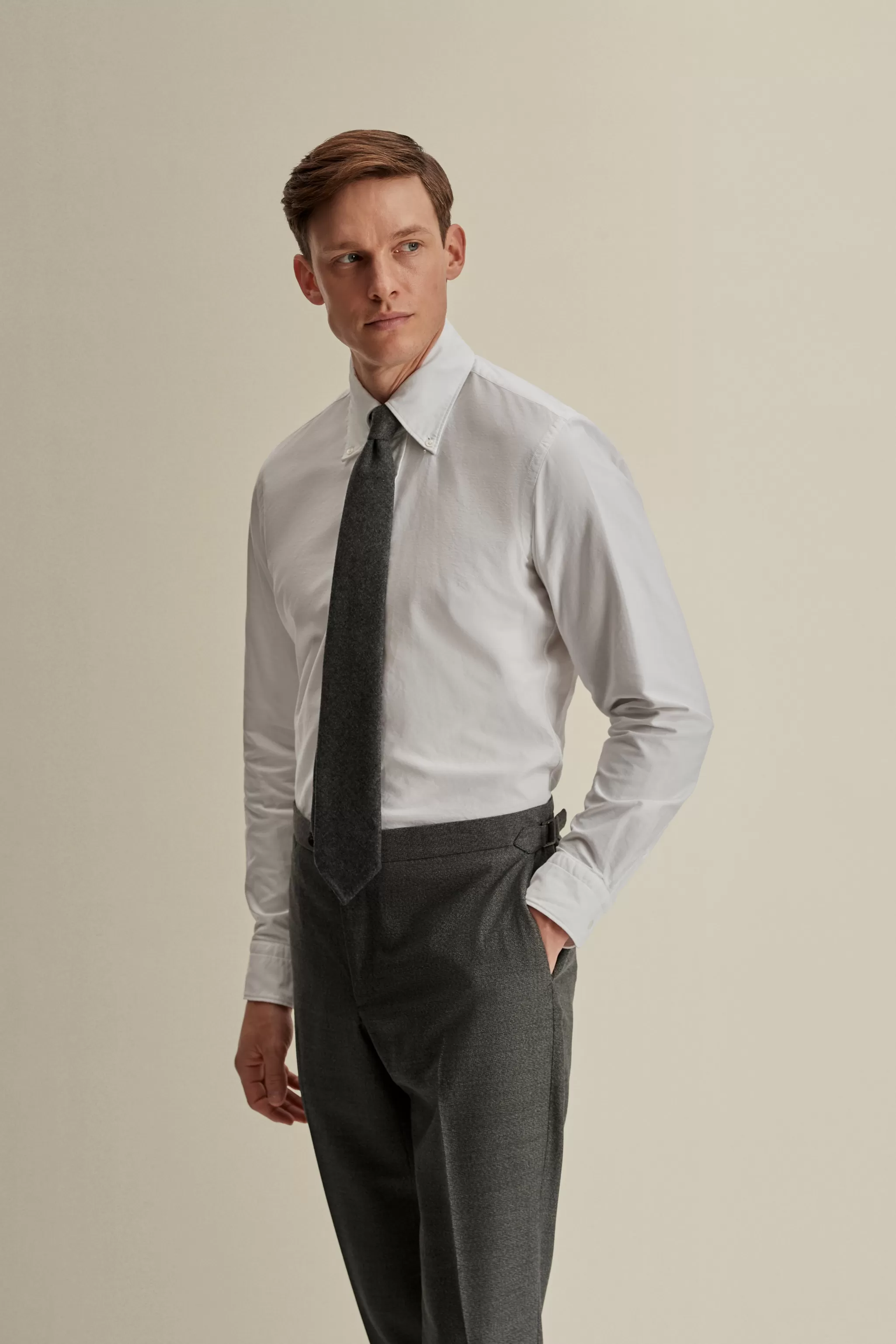 Thom Sweeney Shirts*Heavy Cotton Casual Button Down Oxford Shirt