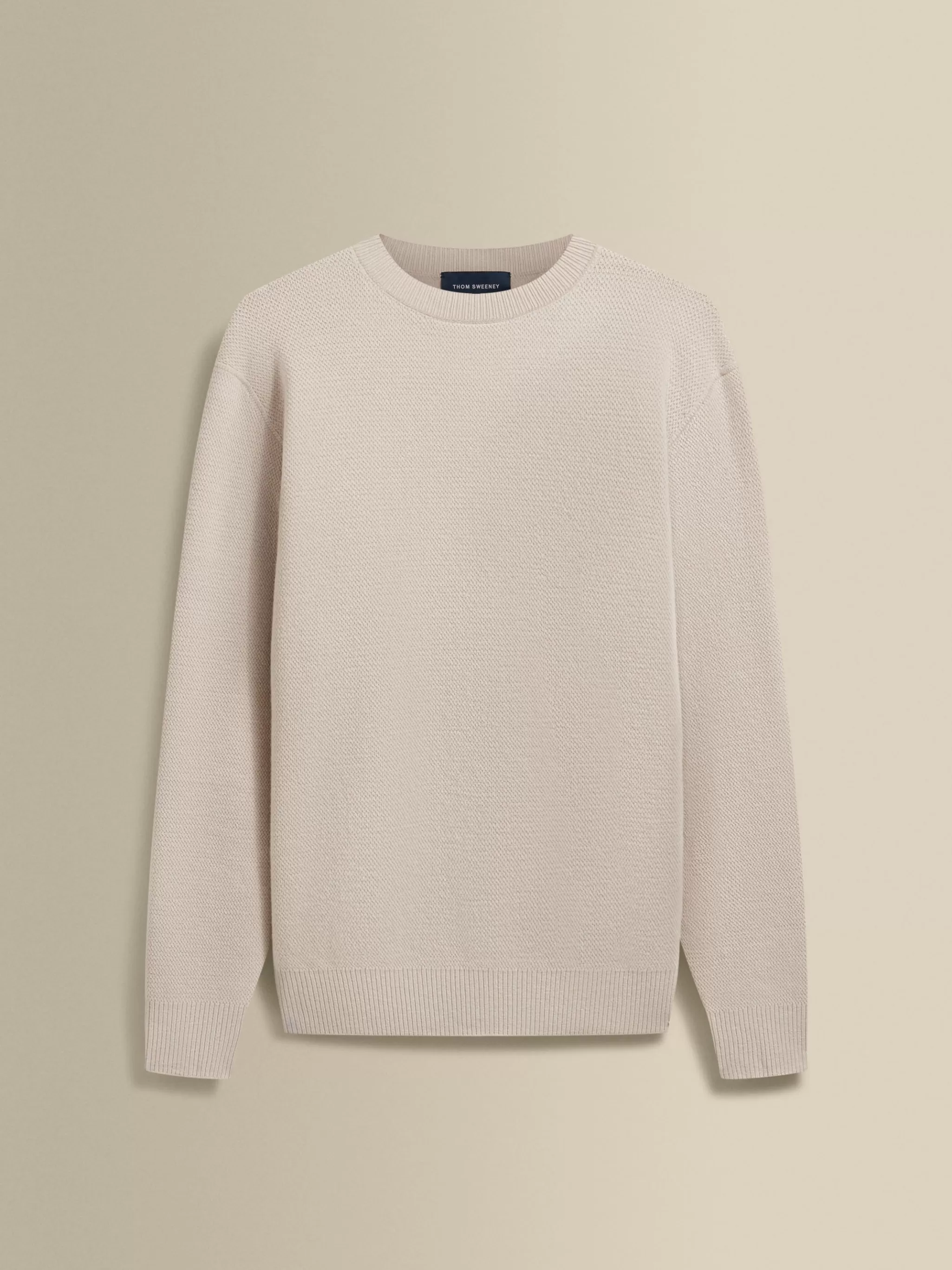 Thom Sweeney Knitwear*Japanese Wool Crew Neck Sweater
