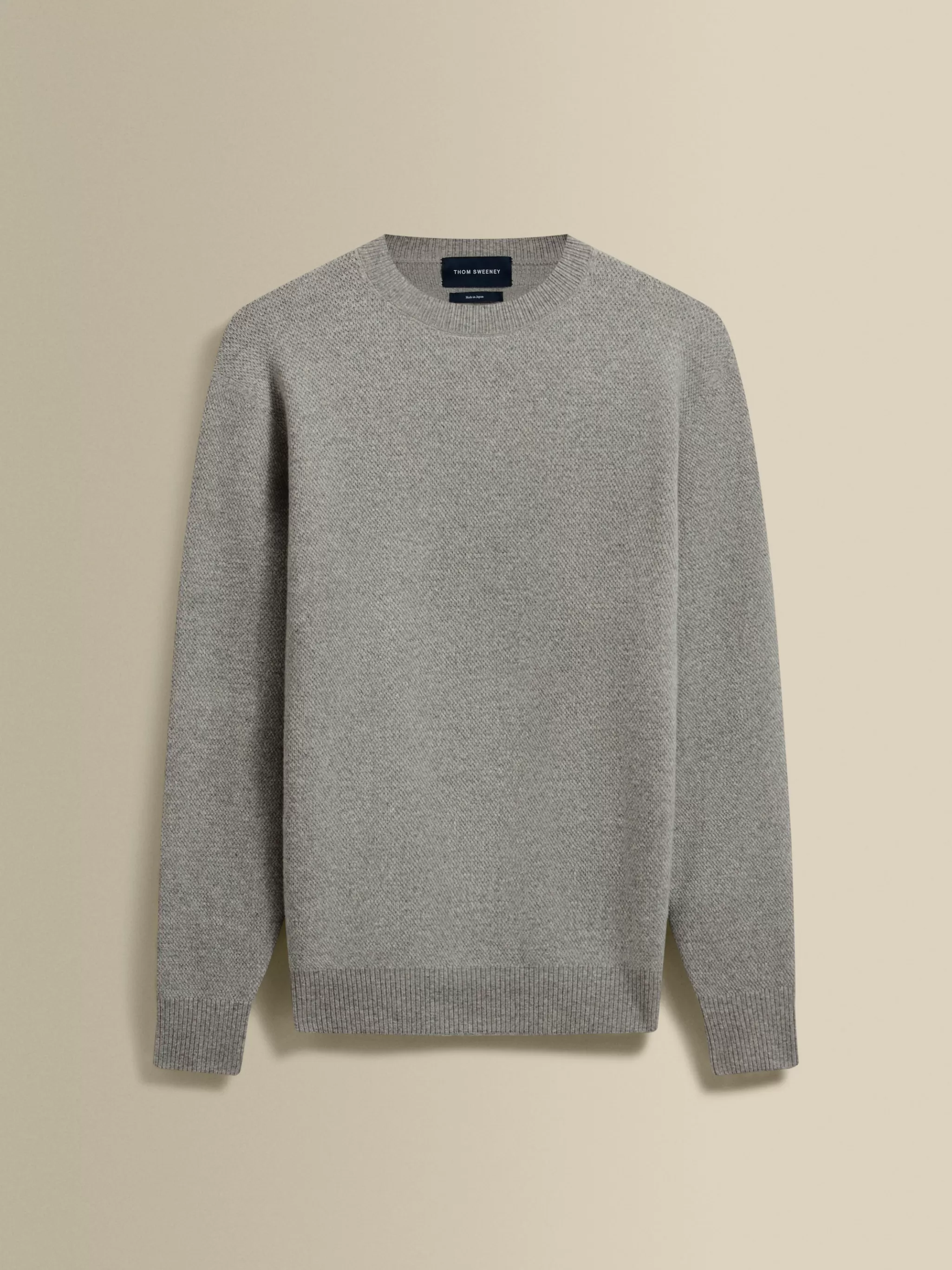 Thom Sweeney Knitwear*Japanese Wool Crew Neck Sweater
