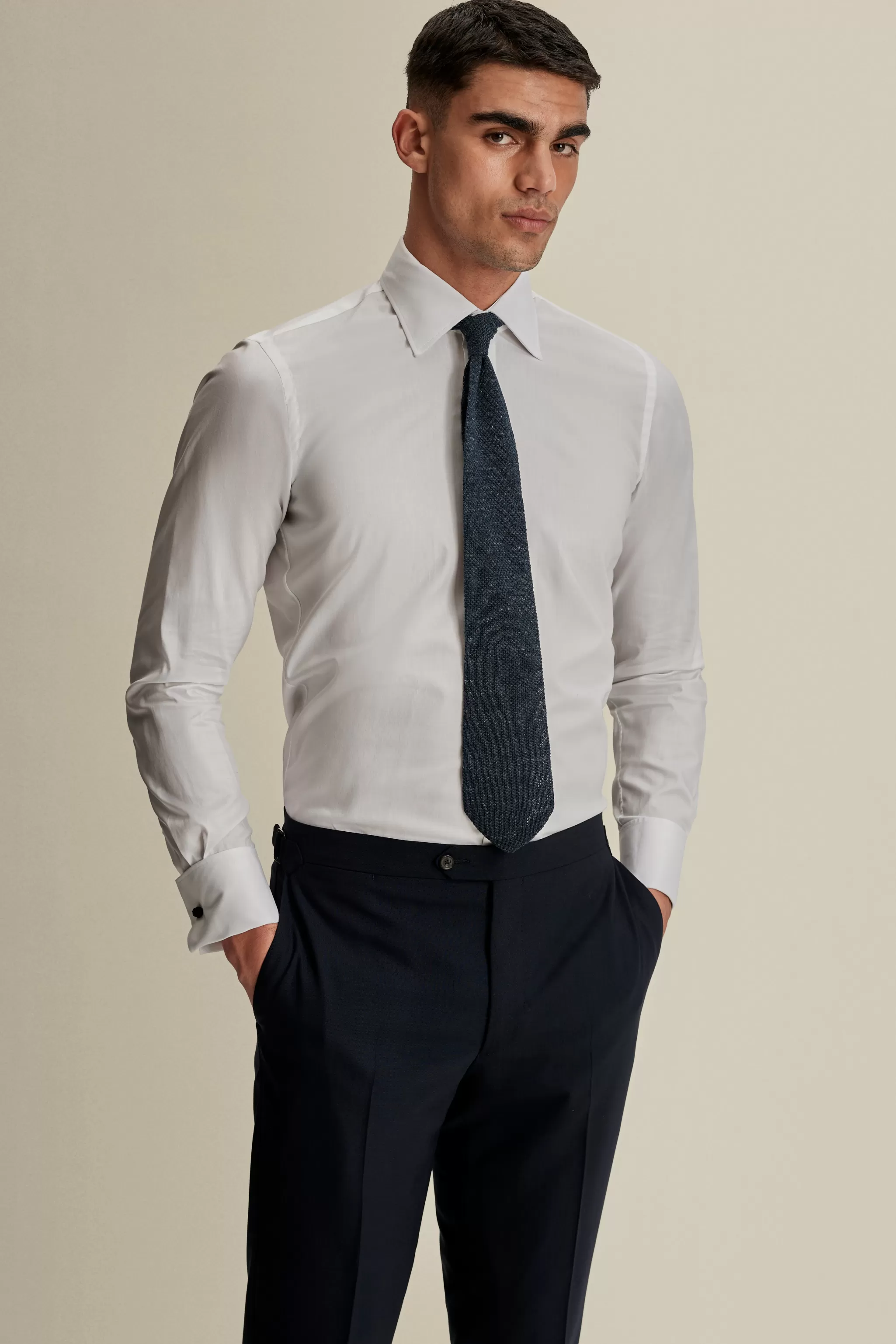 Thom Sweeney Accessories*Knitted Linen Tie