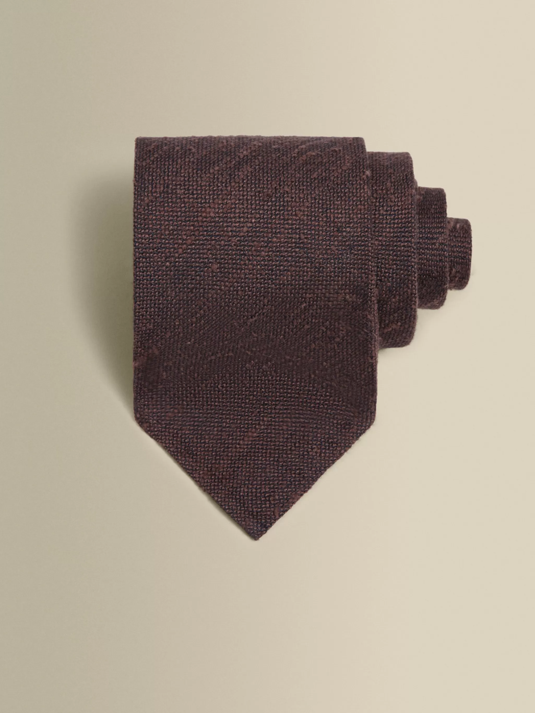 Thom Sweeney Accessories*Knitted Silk Linen Tie