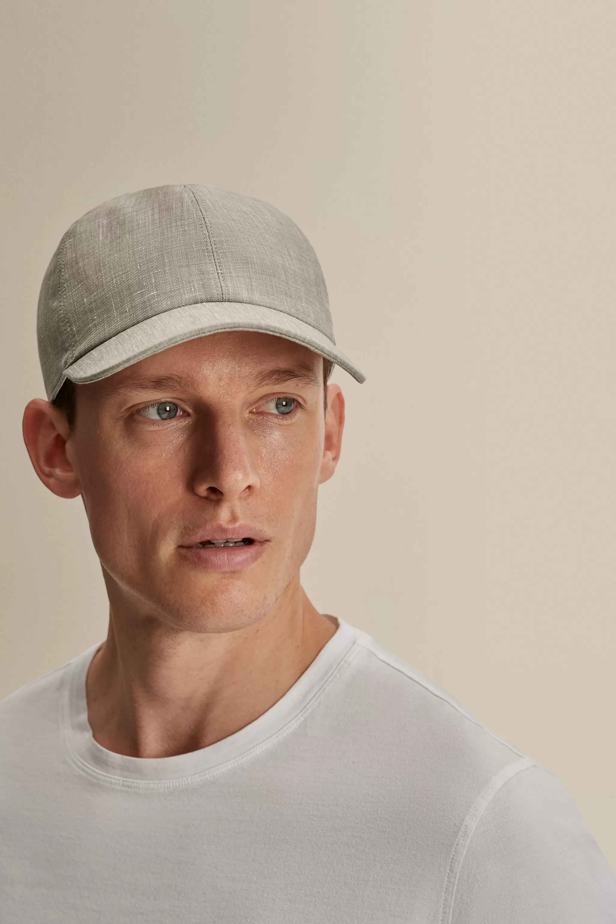 Thom Sweeney Accessories*Linen Wool Baseball Cap