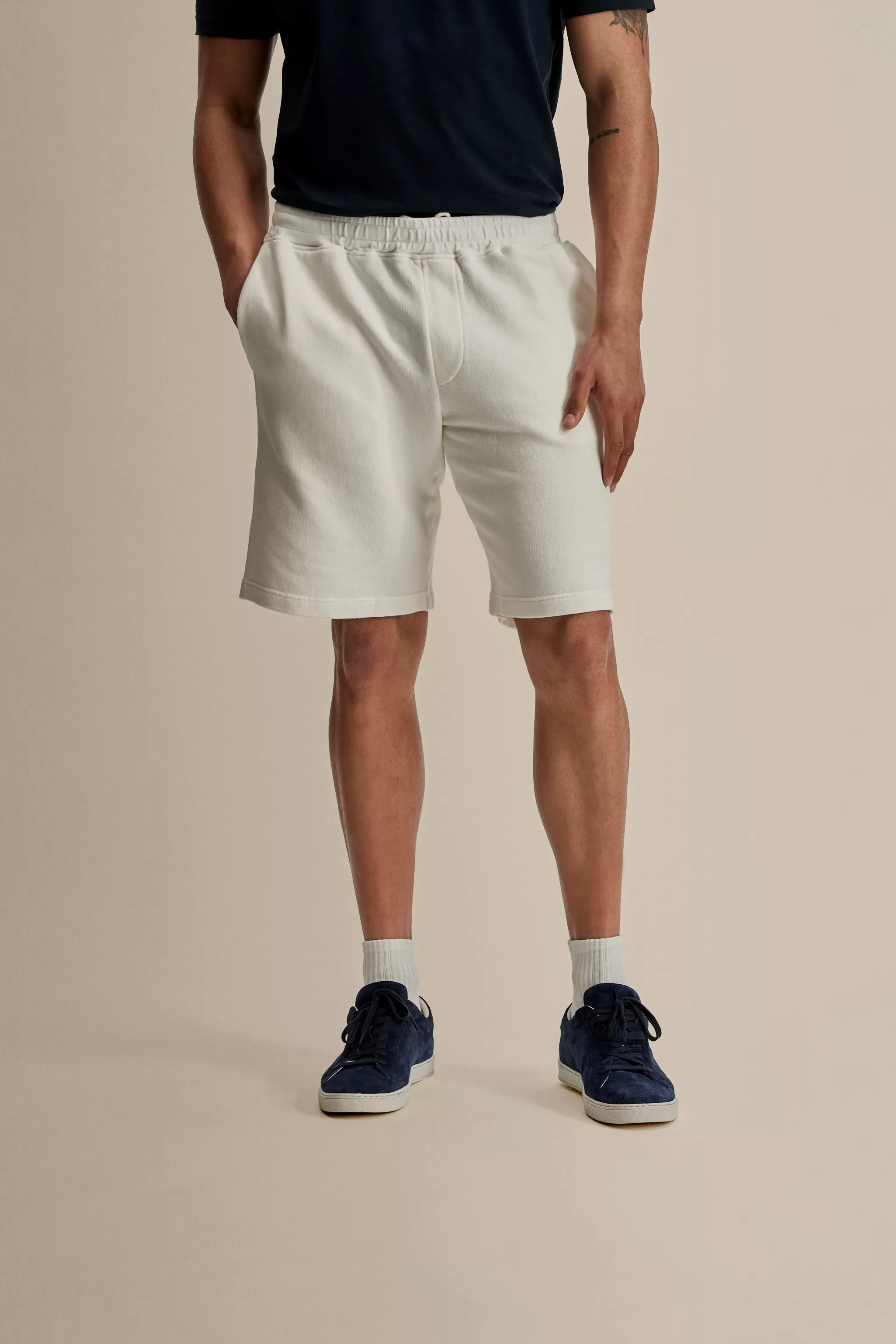 Thom Sweeney Loungewear | Trousers & Shorts*Loopback Cotton Drawstring Shorts