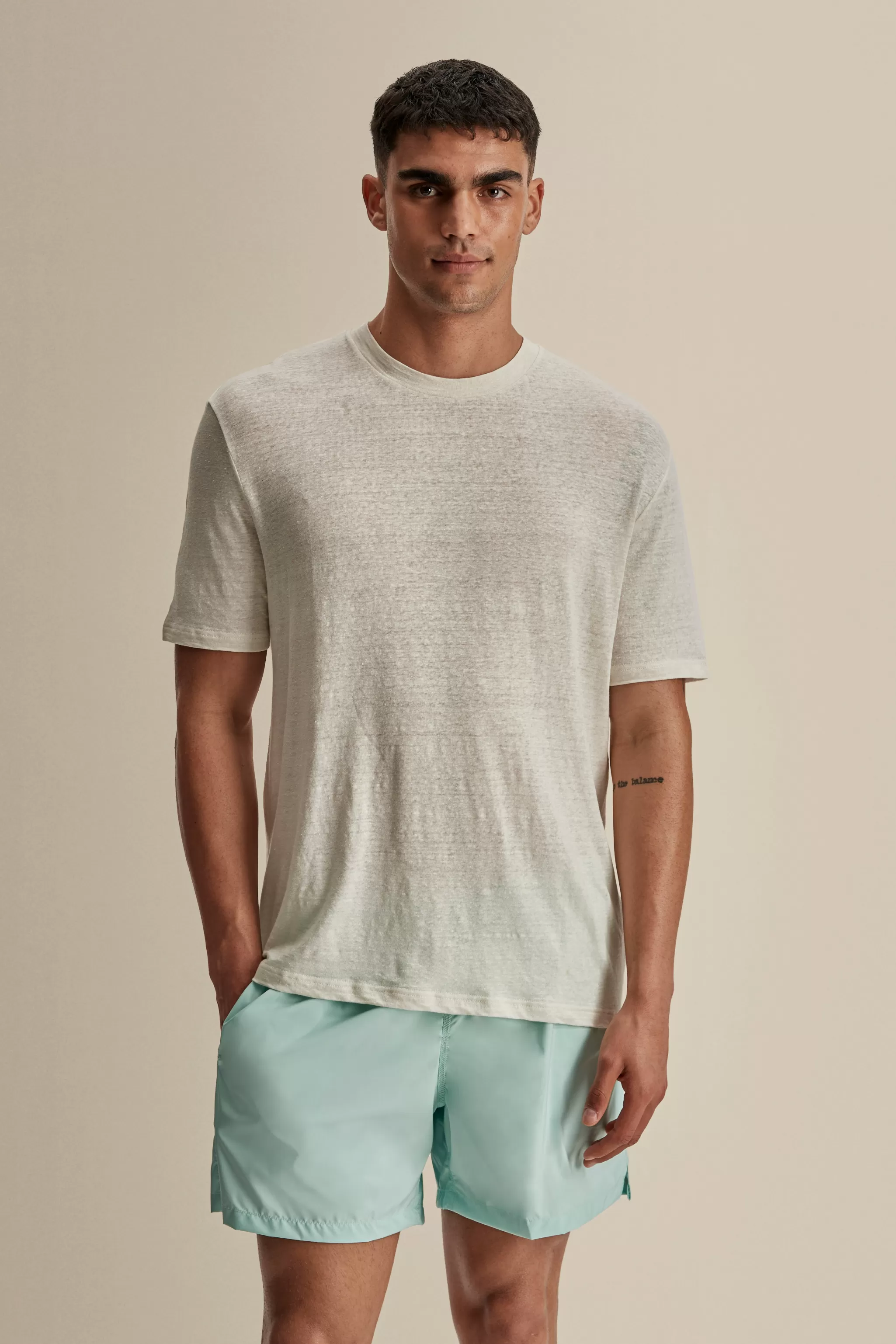 Thom Sweeney Trousers & Shorts*Nylon Mid Length Swim Shorts