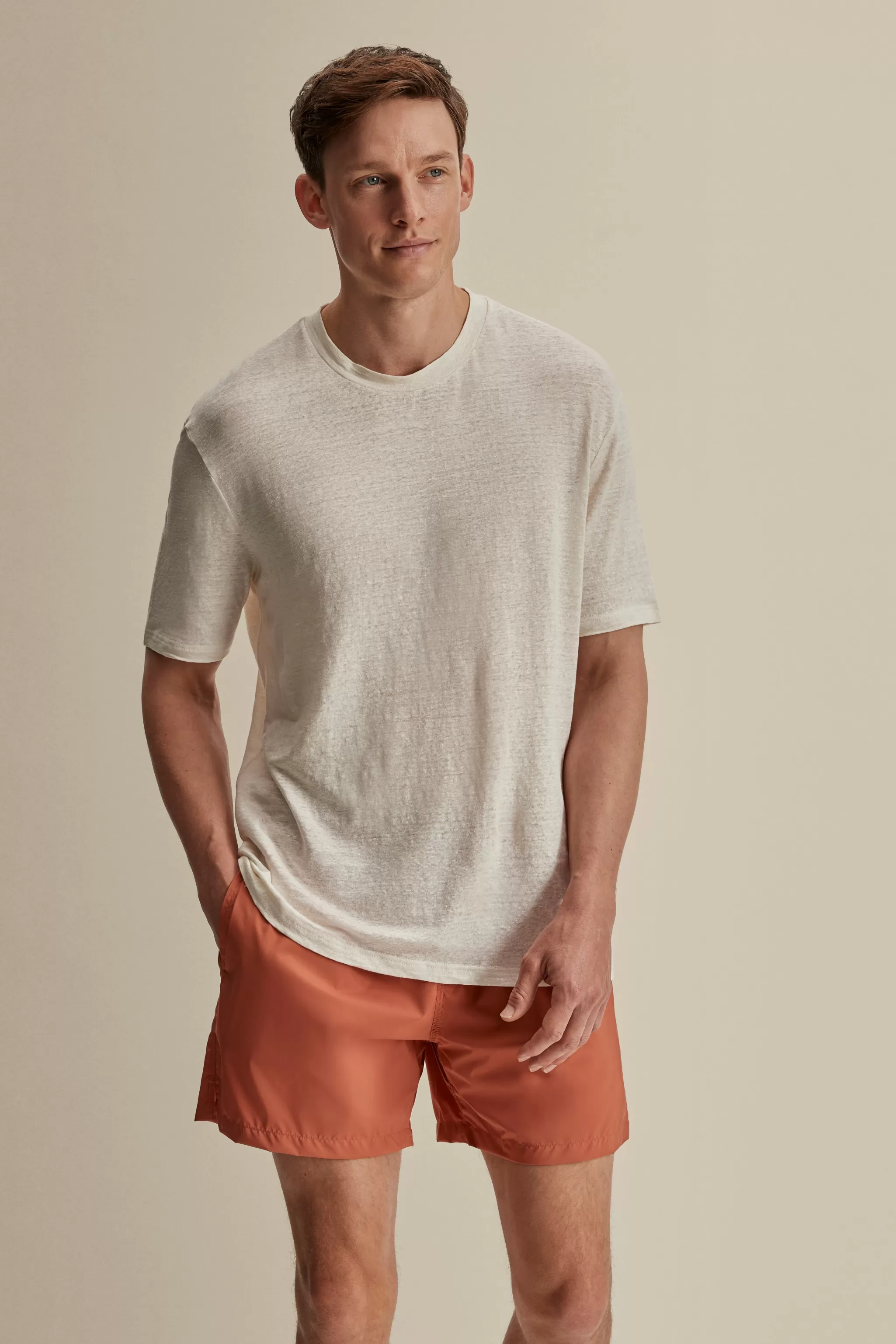 Thom Sweeney Trousers & Shorts*Nylon Mid Length Swim Shorts