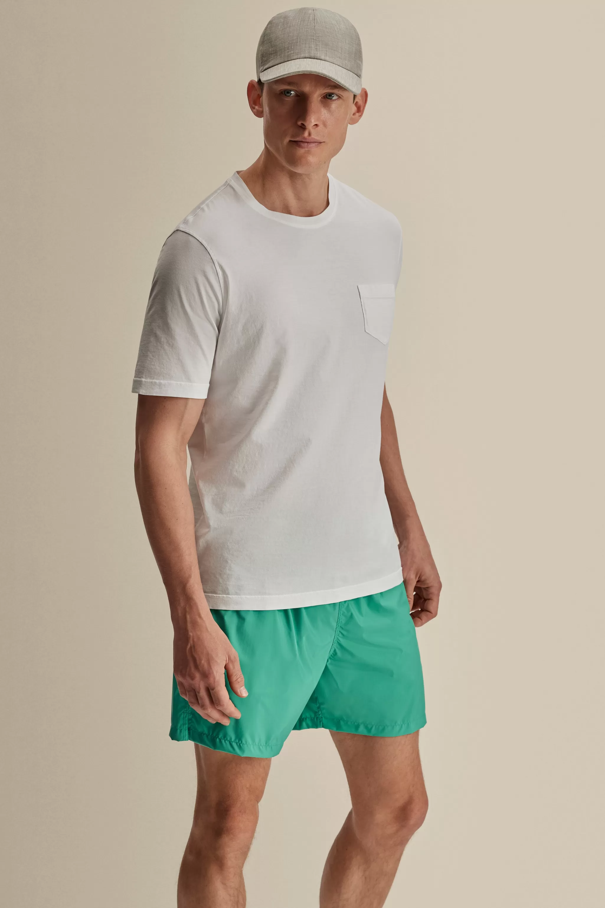Thom Sweeney Trousers & Shorts*Nylon Mid Length Swim Shorts