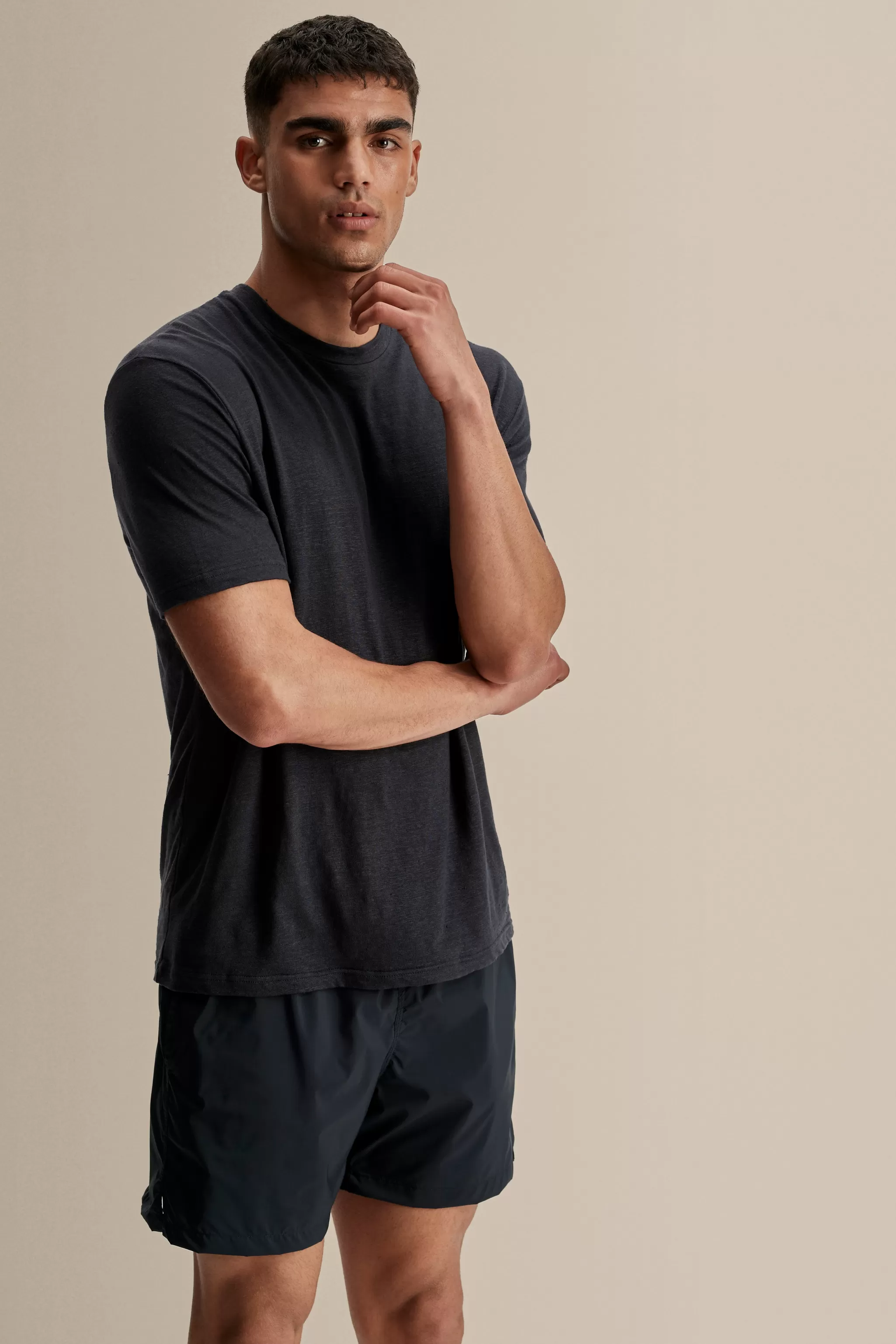 Thom Sweeney Trousers & Shorts*Nylon Mid Length Swim Shorts