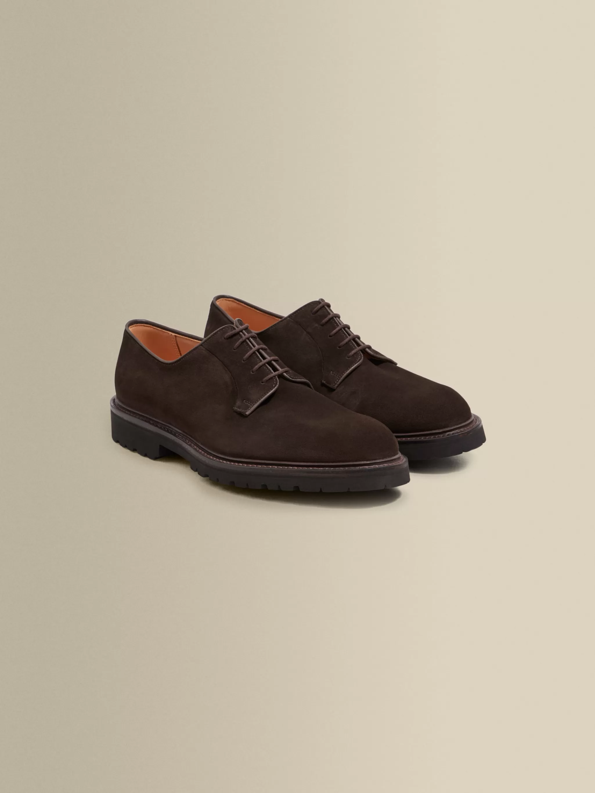 Thom Sweeney Shoes*Split Suede Derby Shoes