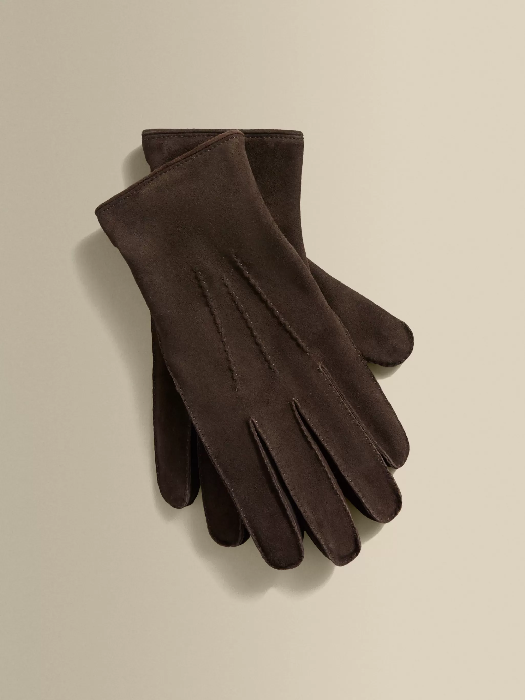 Thom Sweeney Accessories*Suede Cashmere Lined Gloves