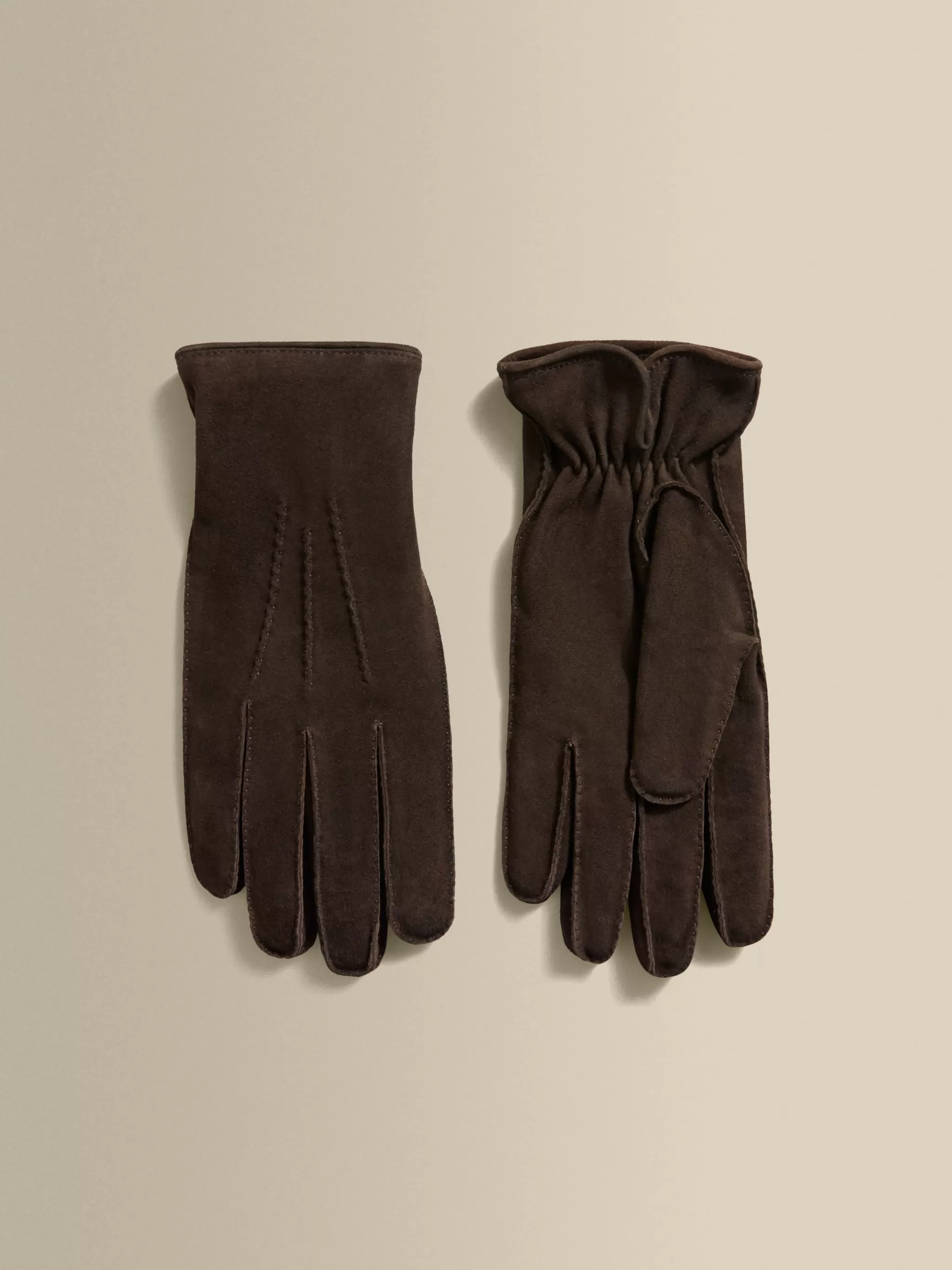 Thom Sweeney Accessories*Suede Cashmere Lined Gloves