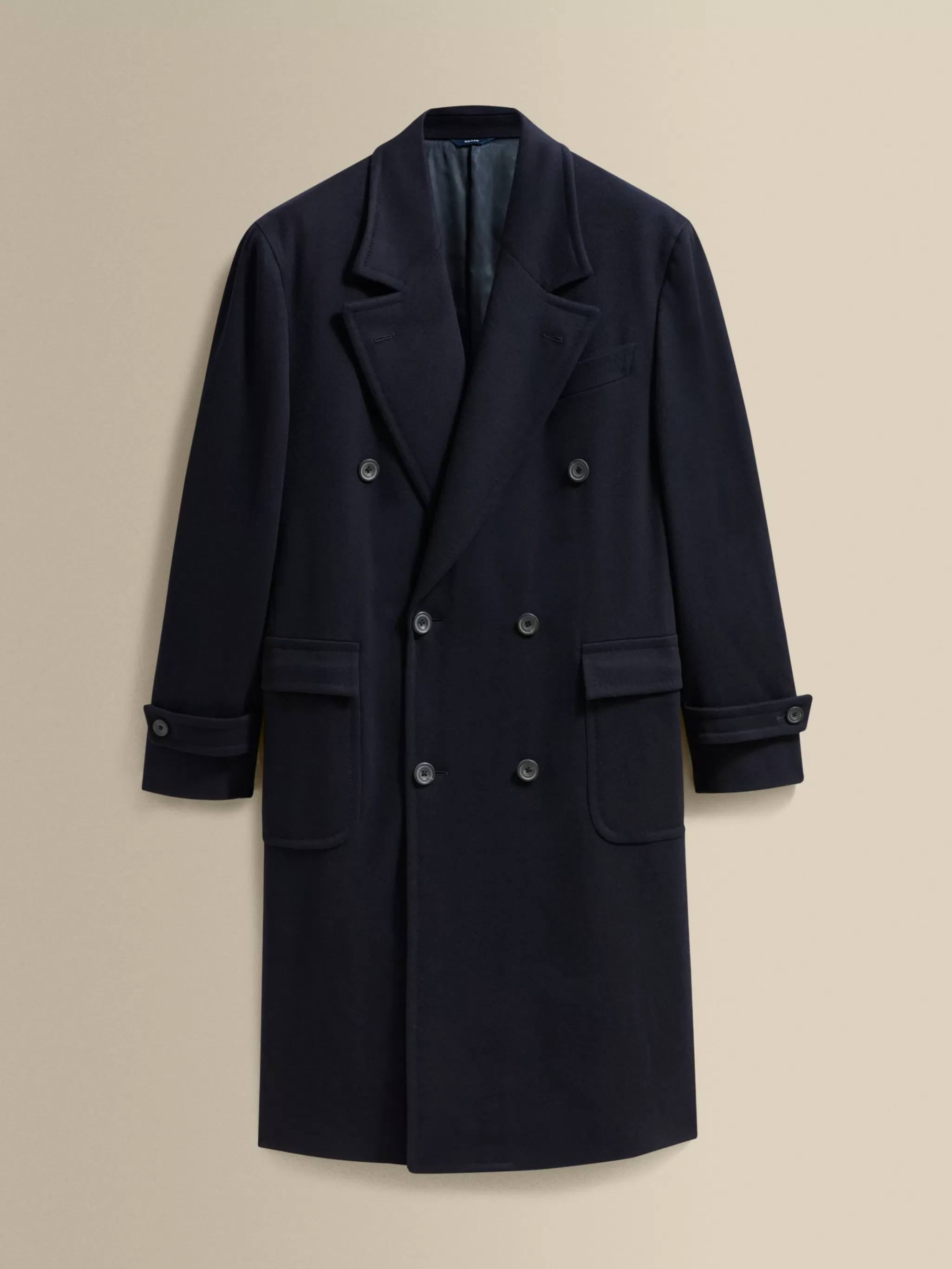 Thom Sweeney Outerwear | Tailoring*Wool Cashmere Double Breasted Overcoat