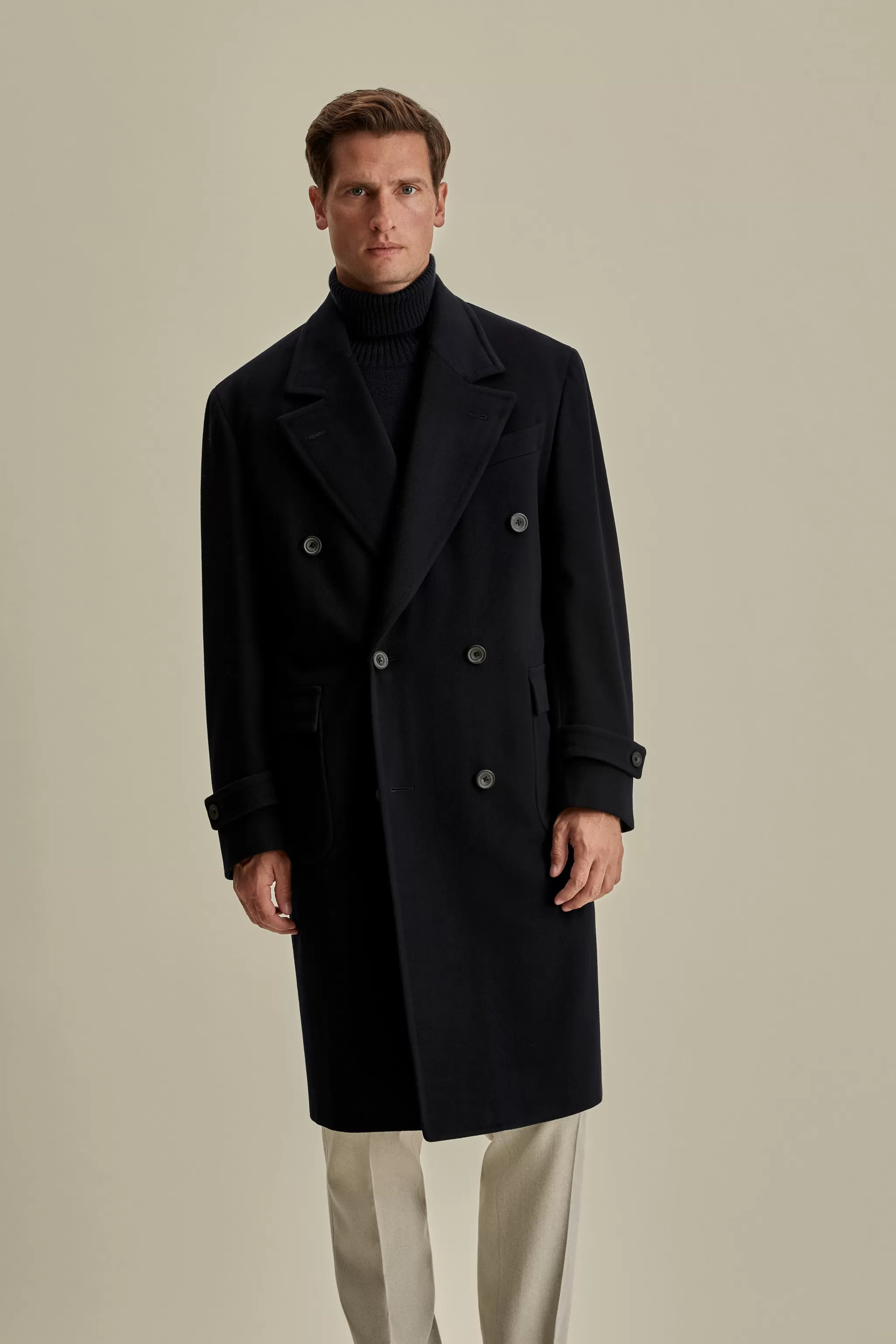 Thom Sweeney Outerwear | Tailoring*Wool Cashmere Double Breasted Overcoat