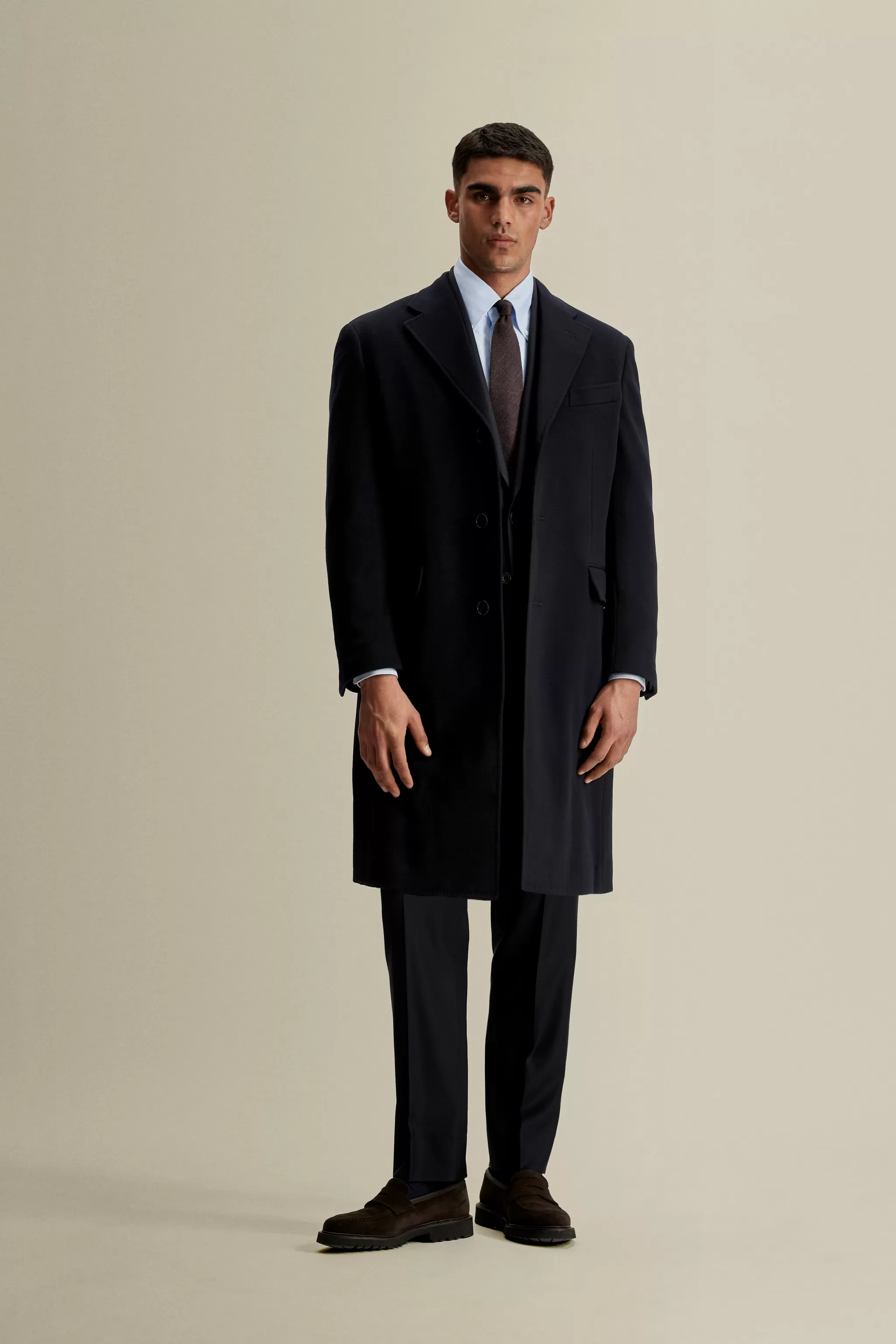 Thom Sweeney Outerwear | Tailoring*Wool Cashmere Single Breasted Overcoat