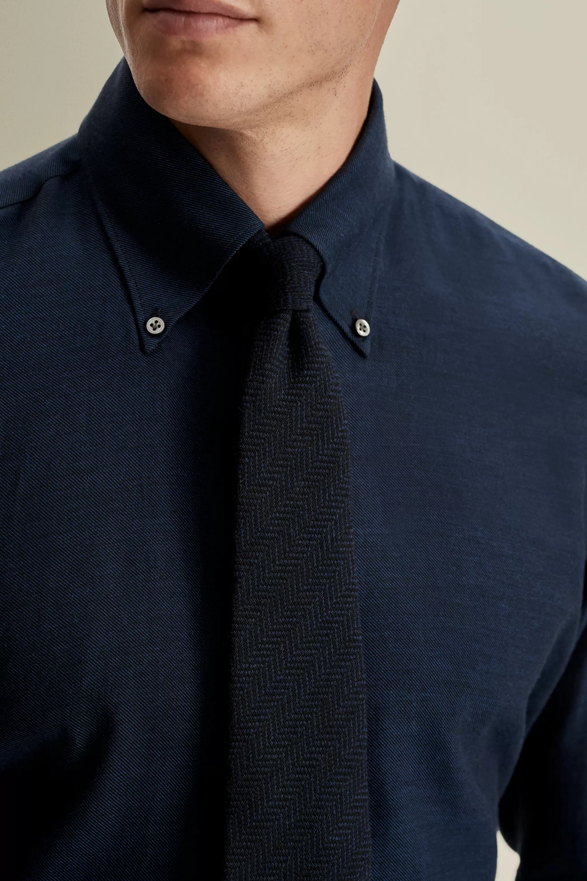 Thom Sweeney Accessories*Wool Herringbone Tie