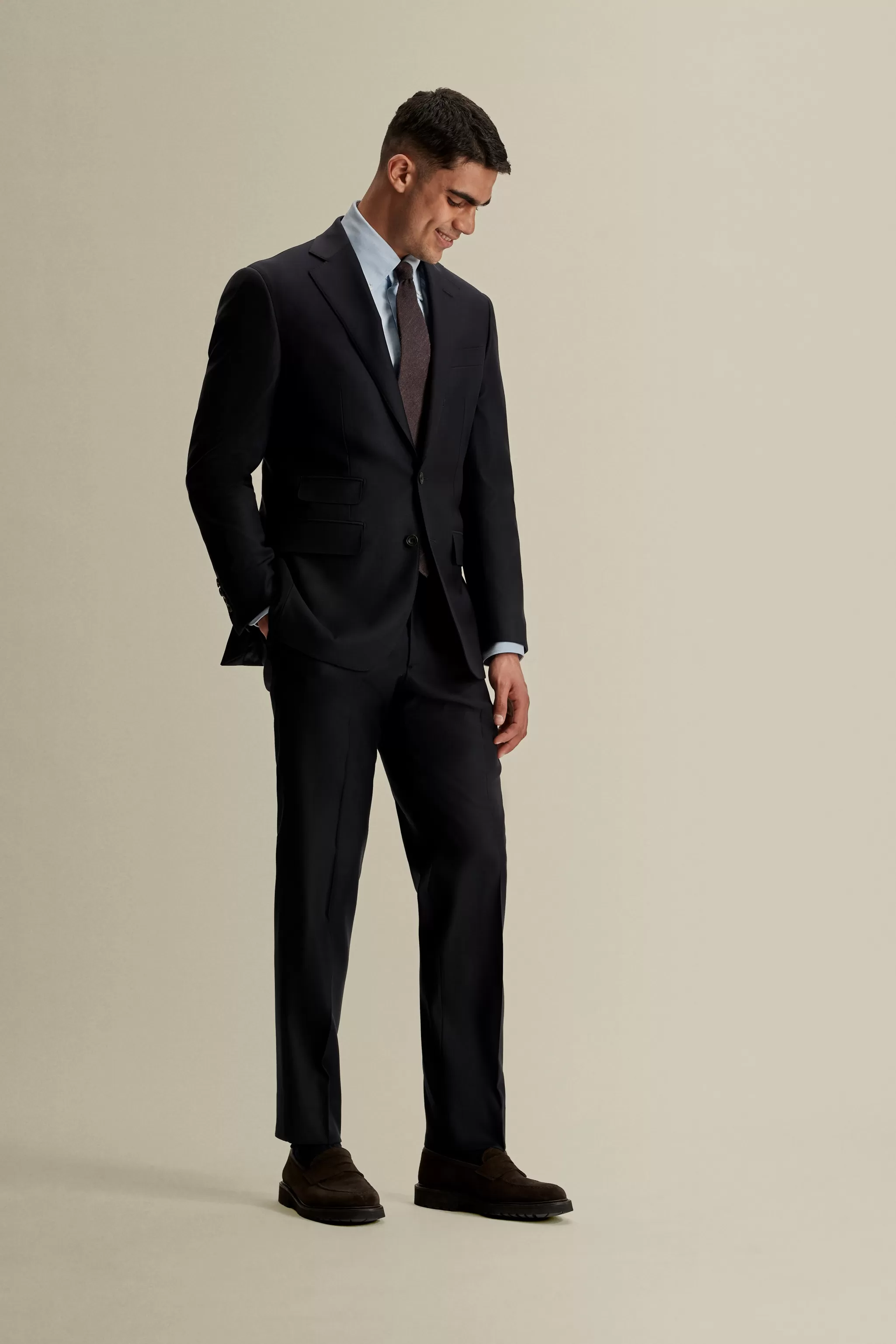 Thom Sweeney Tailoring*Wool Single Breasted Weighhouse Suit
