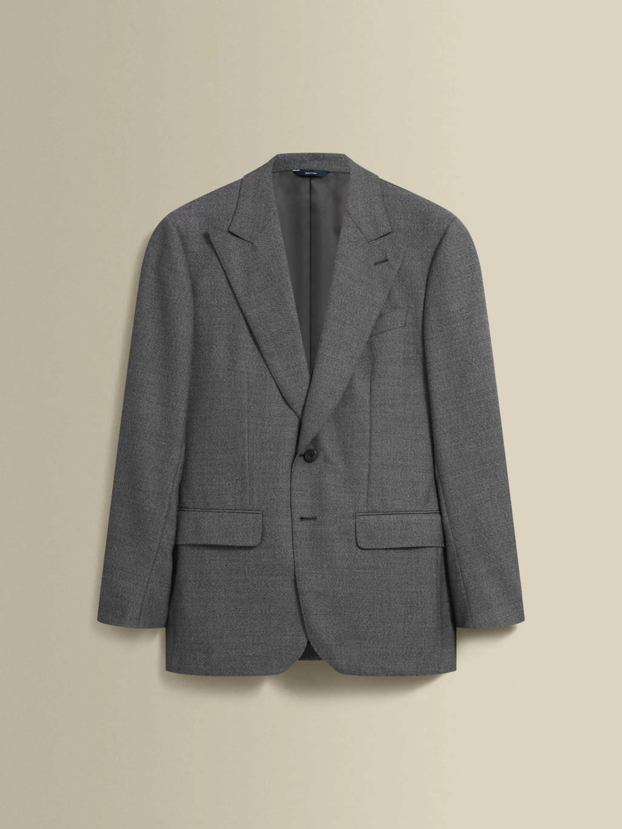 Thom Sweeney Tailoring*Wool Single Breasted Wide Peak Lapel Suit