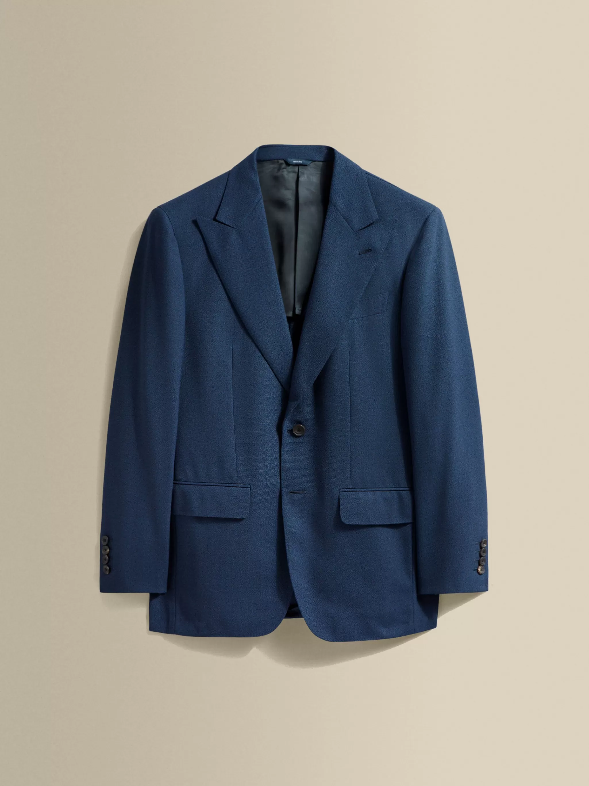 Thom Sweeney Tailoring*Wool Single Breasted Wide Peak Lapel Suit