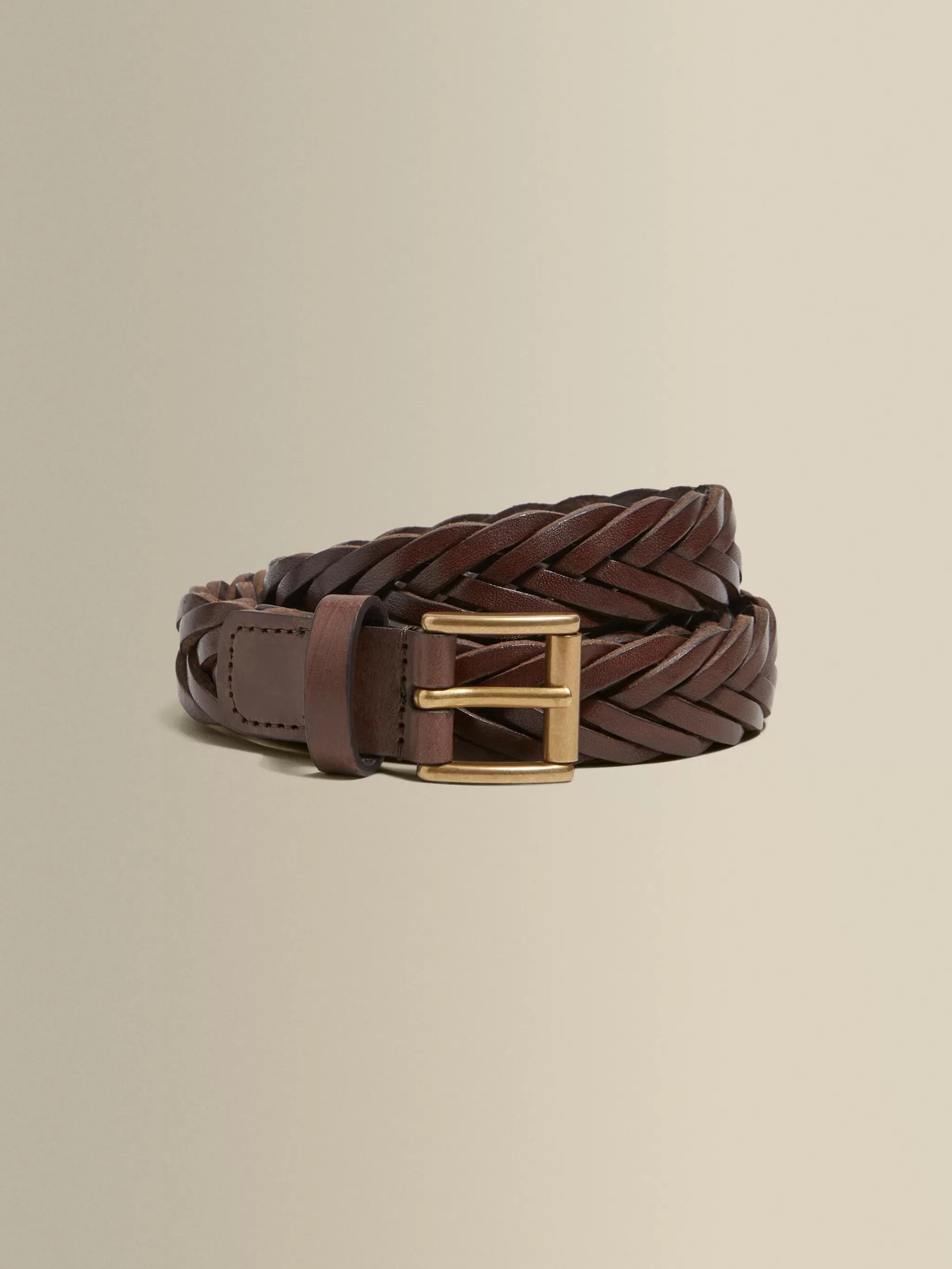 Thom Sweeney Accessories*Woven Leather Belt